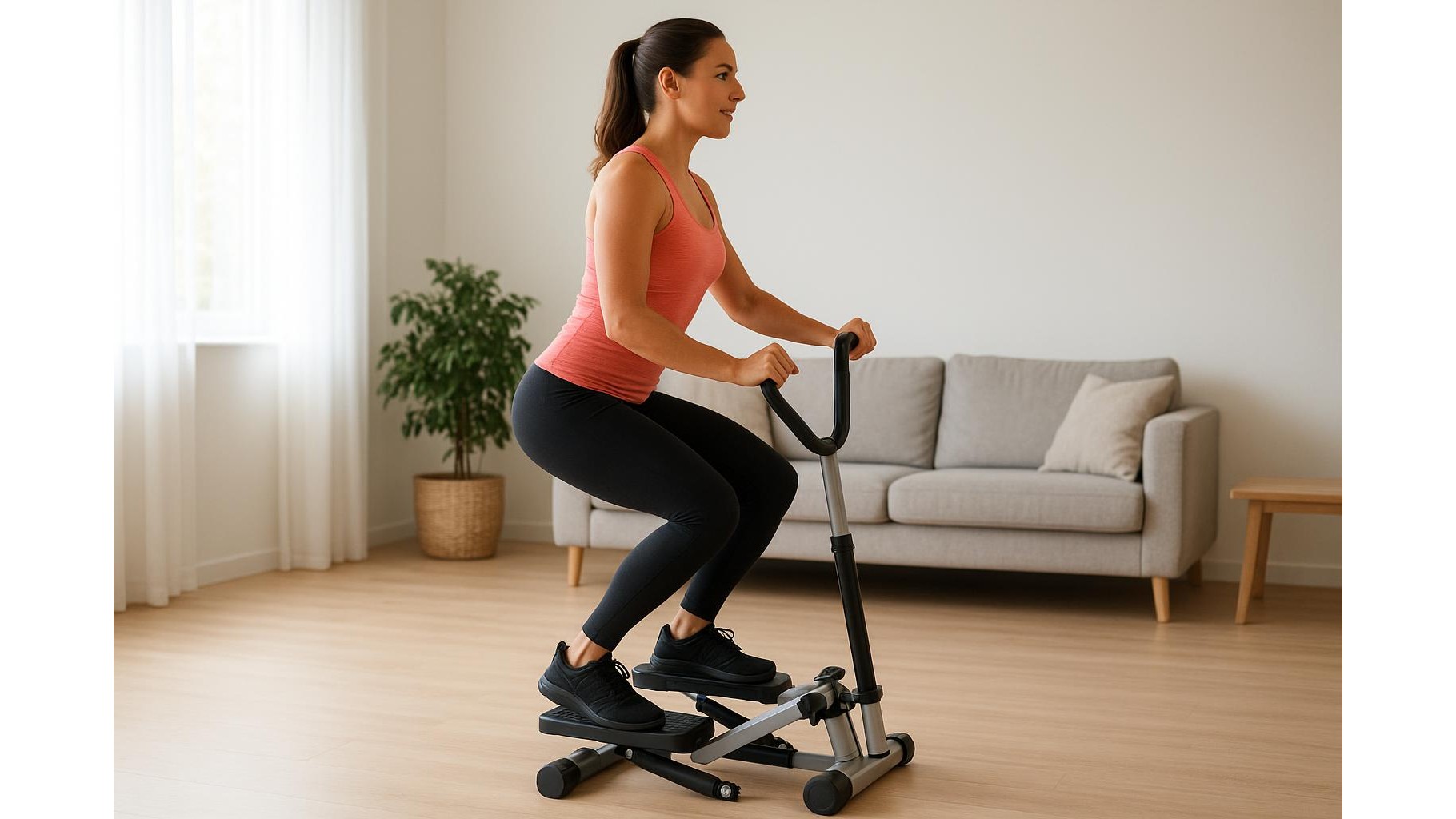 Stair stepper intervals at home: how to target glutes and calves without wrecking your knees