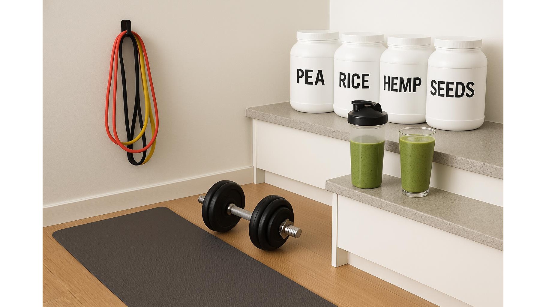 Plant-based protein blends for home athletes with soy allergy: how to cover your needs safely
