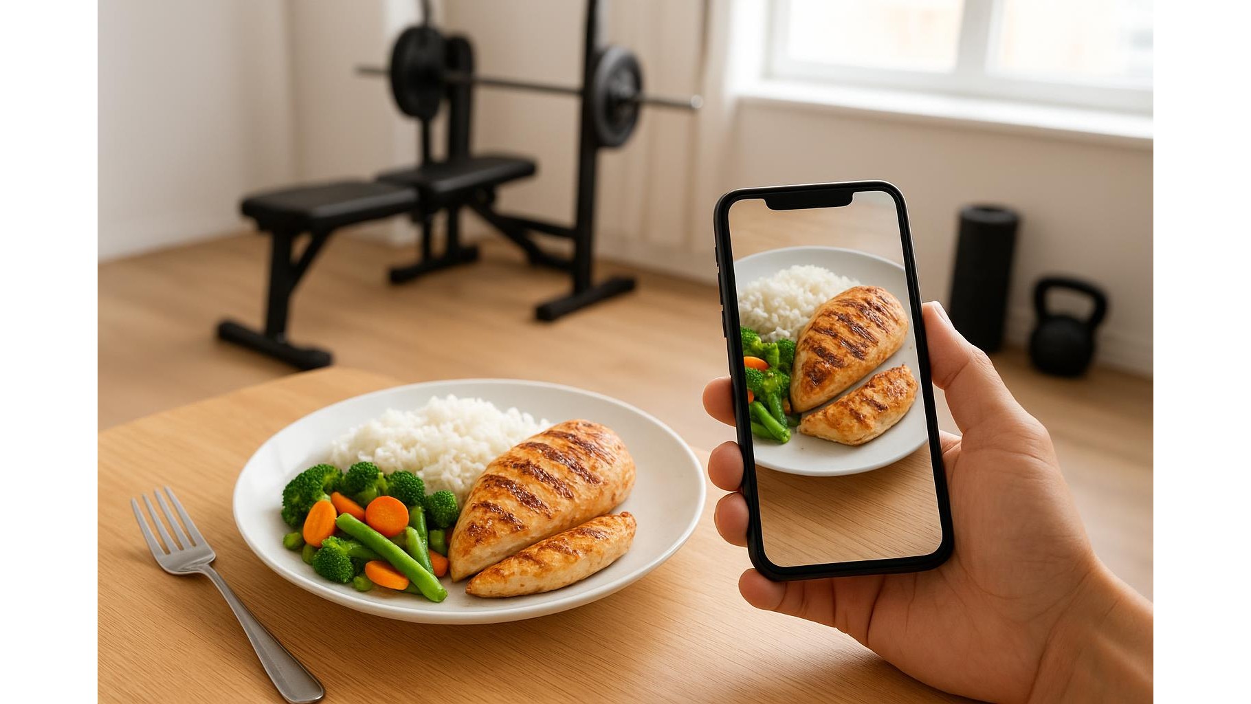 Photo-based food tracking apps for home athletes: how to log meals without weighing everything