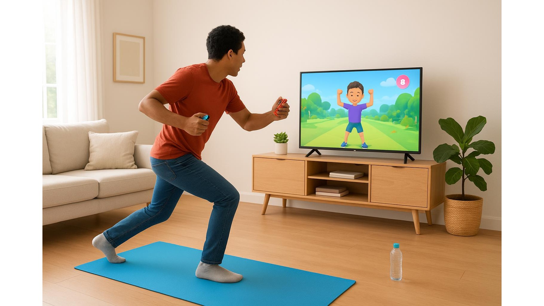 Nintendo Switch fitness games as real home workouts: how to turn play into structured training