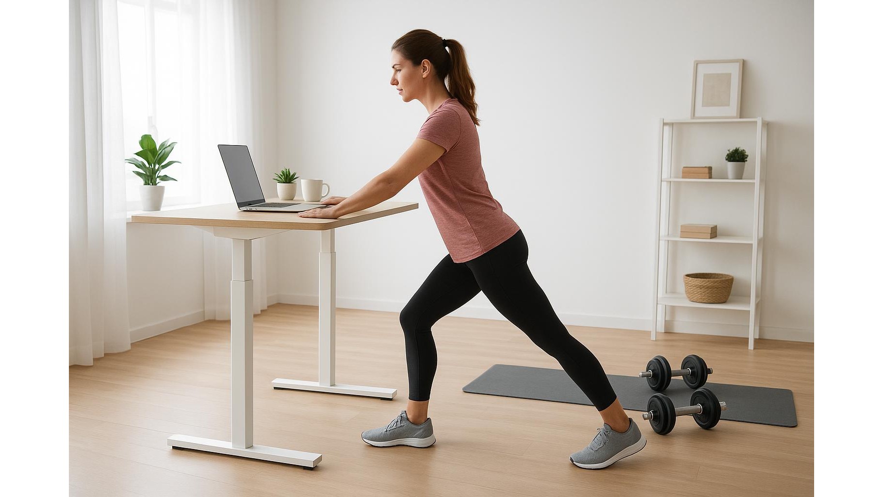 Standing desk recovery: simple calf and hip resets you can do between home workouts