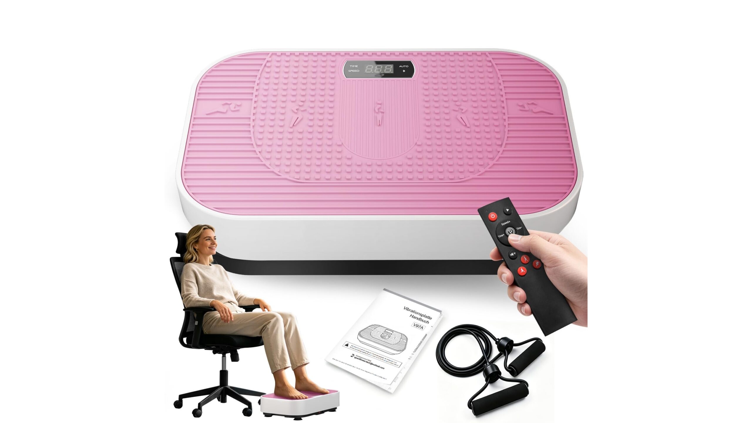 Neezee vibration plate exercise machine, a powerful home ally for low-impact weight loss