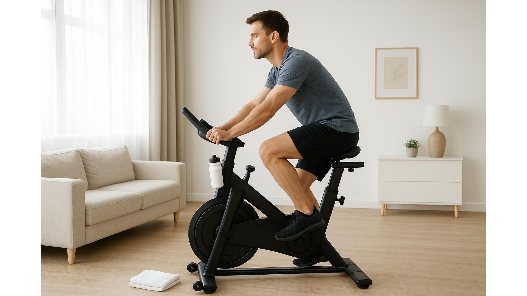 Steady-state vs tempo rides: how to use a home spin bike for better cardio without burning out
