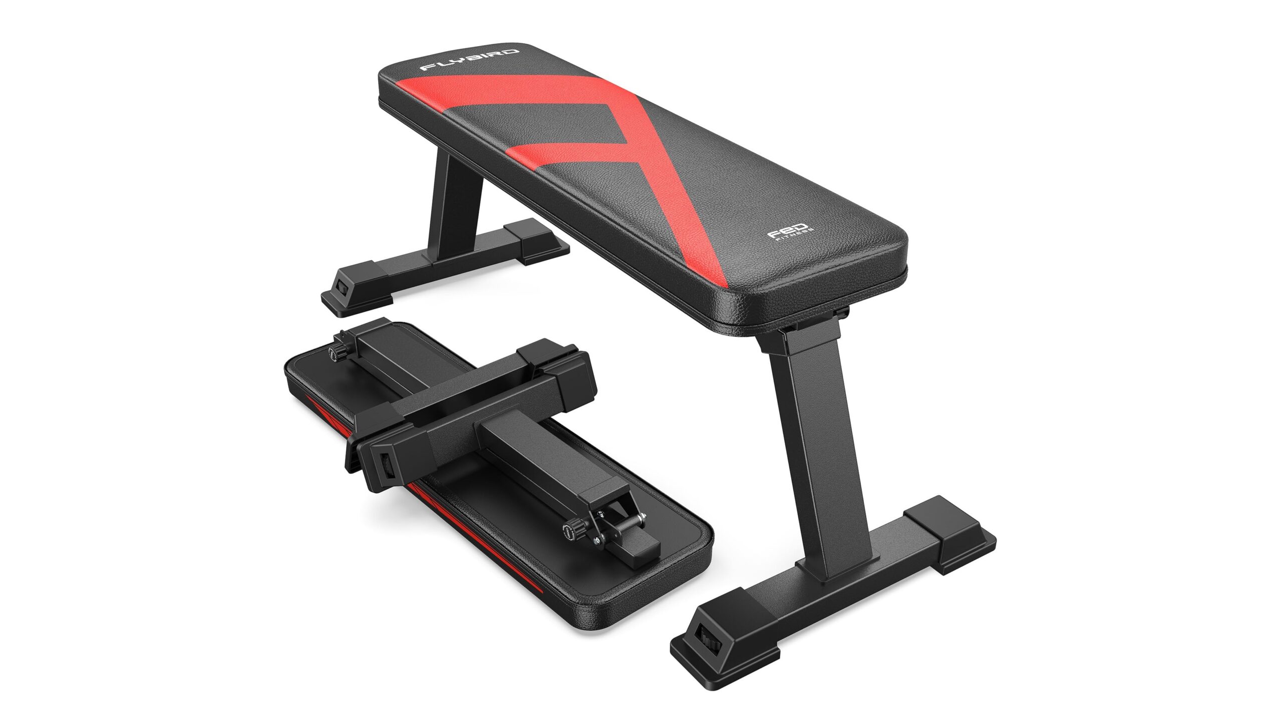 Flybird flat bench, a foldable strength training essential for serious home lifters