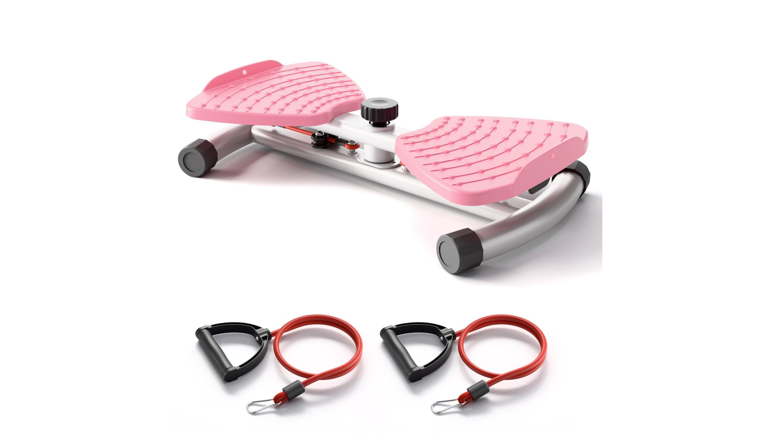 Waist twist sculptor machine, piattaforma girevole con elastici per allenare addome e core a casa in super promo