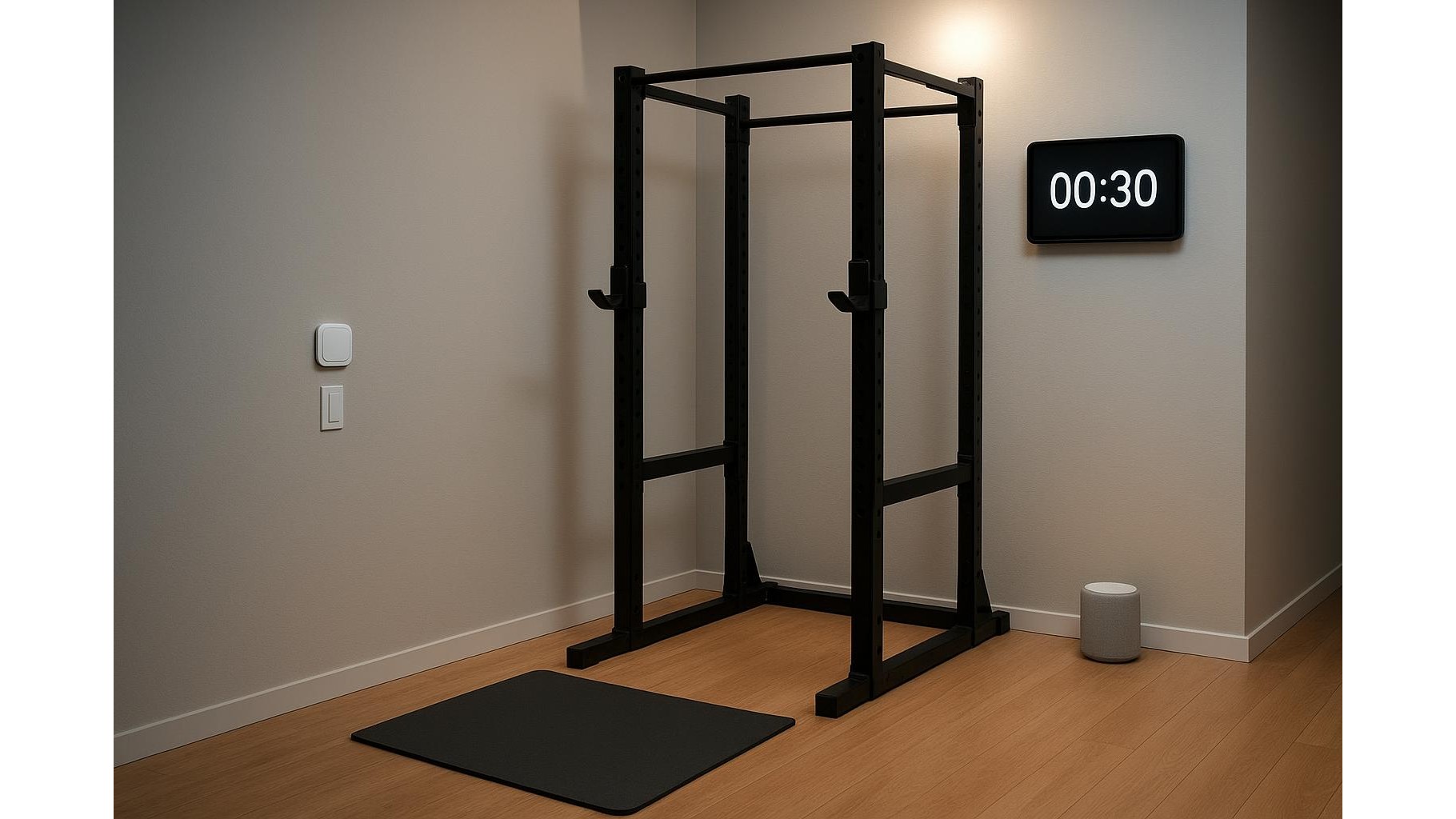Smart home buttons as workout starters: one-tap routines for your home gym