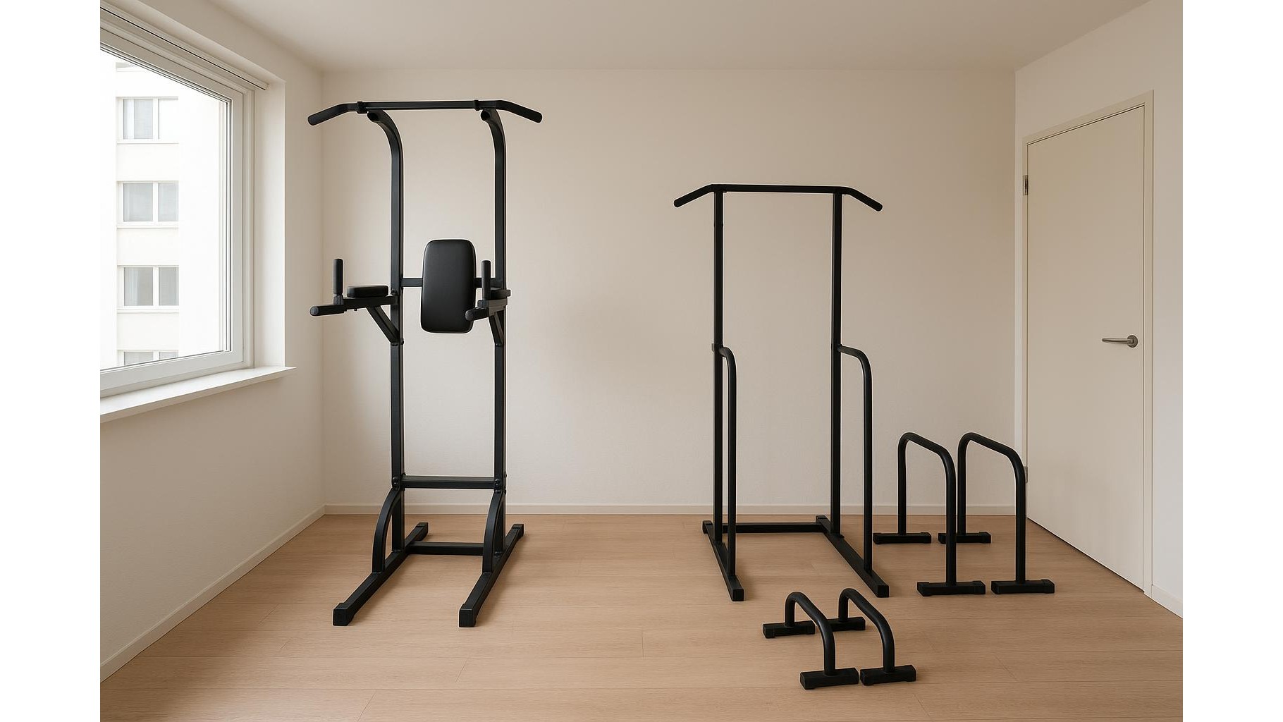 Multi-station towers vs separate stands: planning vertical strength in a small home gym