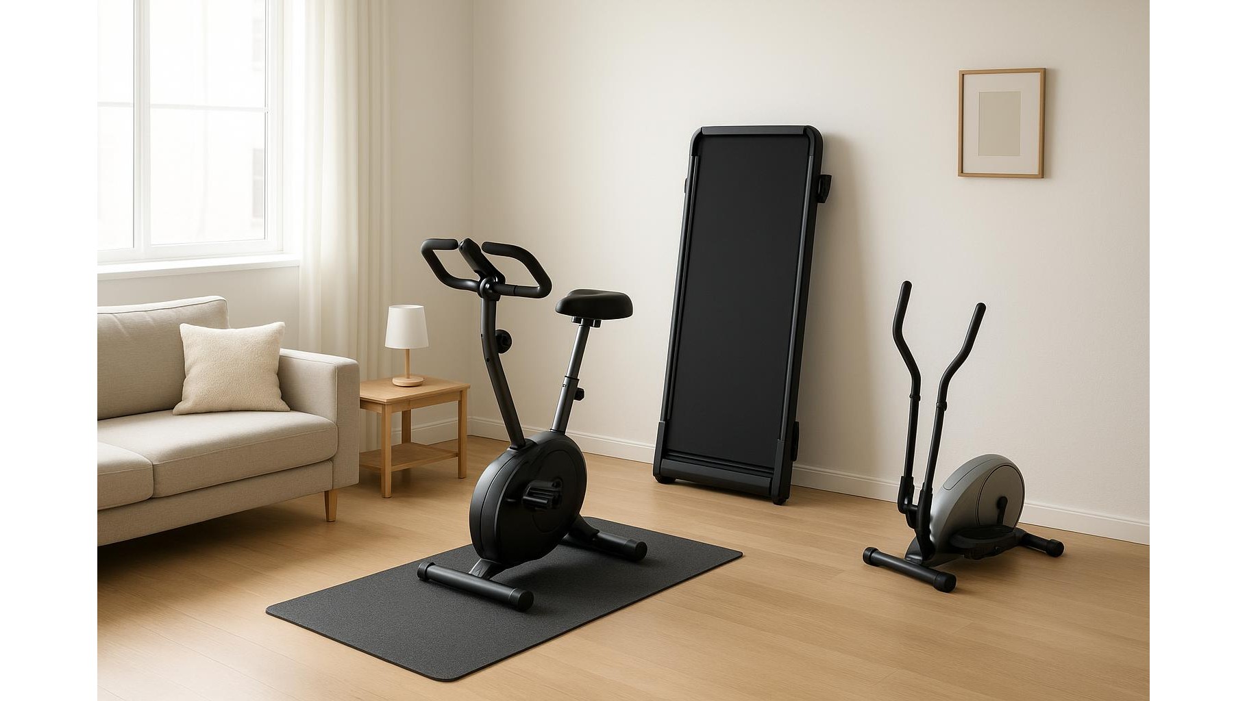 Choosing your first compact cardio machine for low-impact intervals at home
