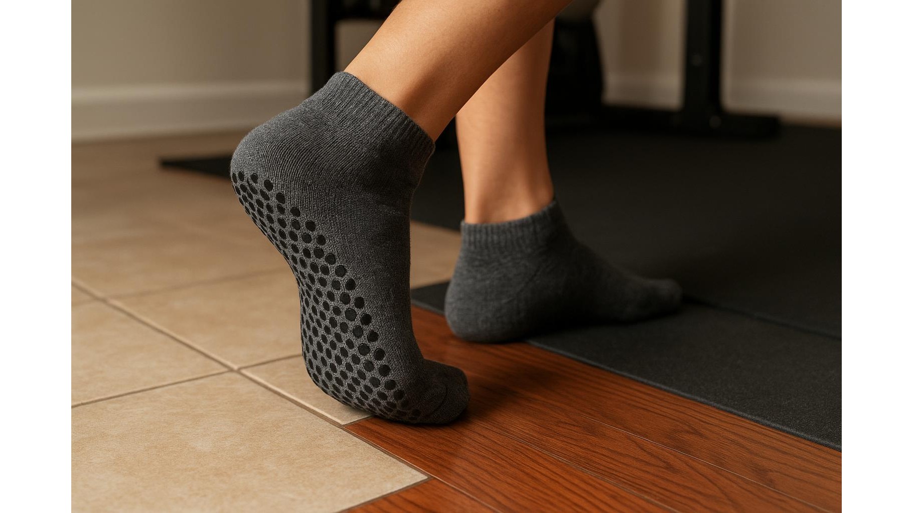 Home workout socks 101: how to choose grip, cushioning and thickness for mixed floors