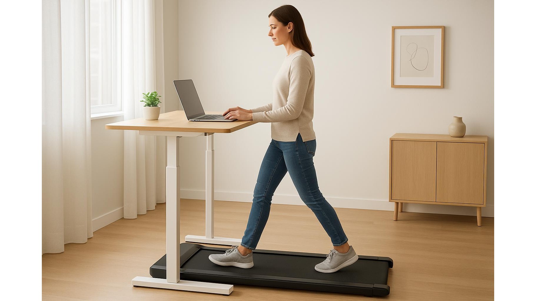 Foldable under-desk treadmills with incline: how to choose a model you can actually train on