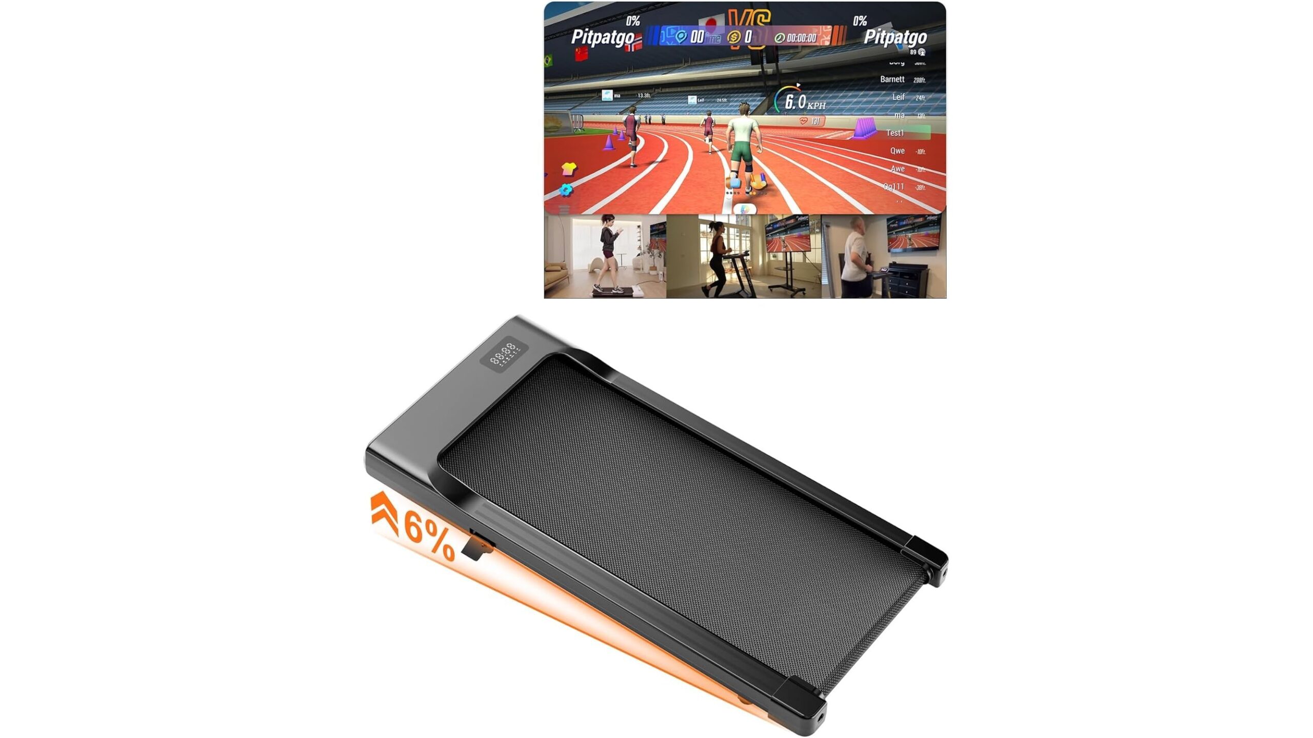 Superun walking pad with incline, a compact under-desk treadmill now at a standout Amazon price