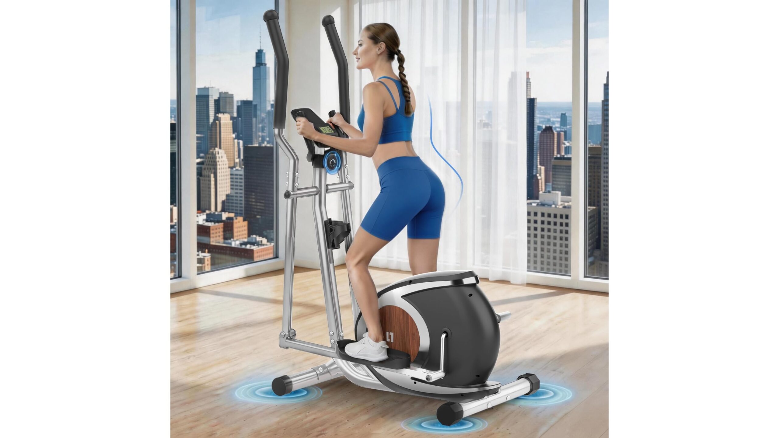 Neezee cross trainer for home fitness, a compact elliptical with app support at a standout Amazon price
