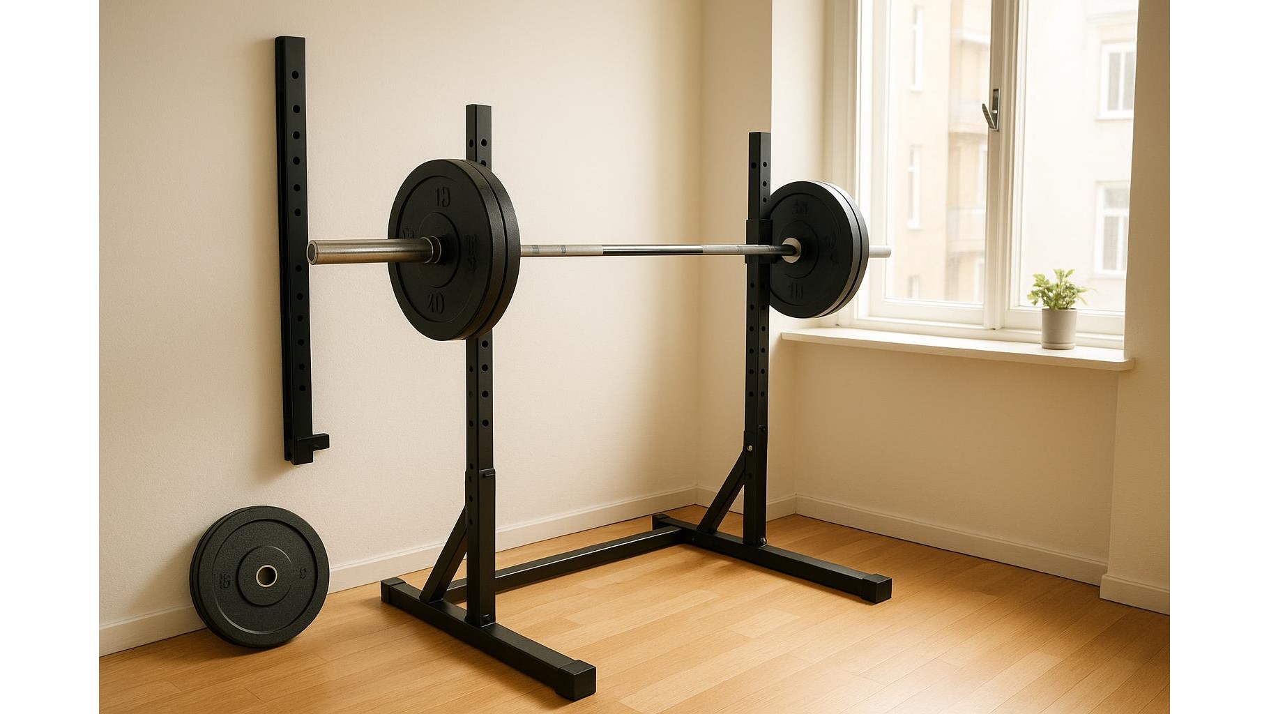 How to choose a compact folding squat stand for a corner home strength setup
