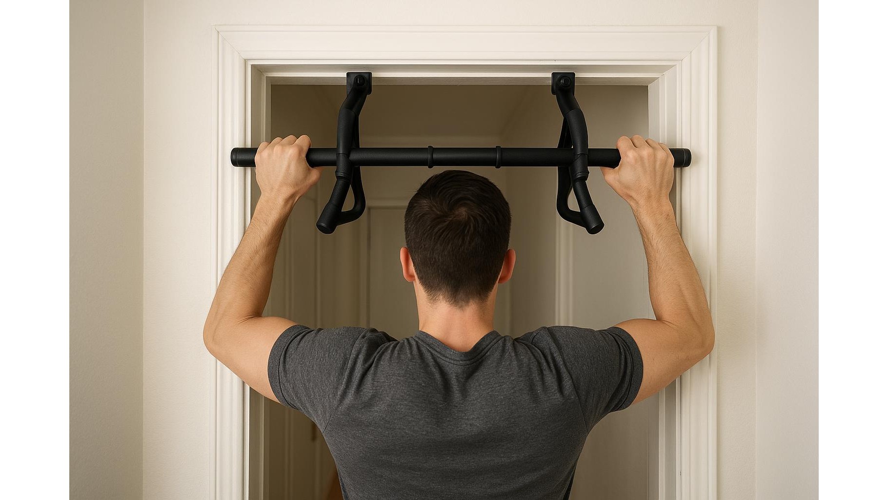 How to choose a multi-grip attachment for your doorframe pull-up bar at home
