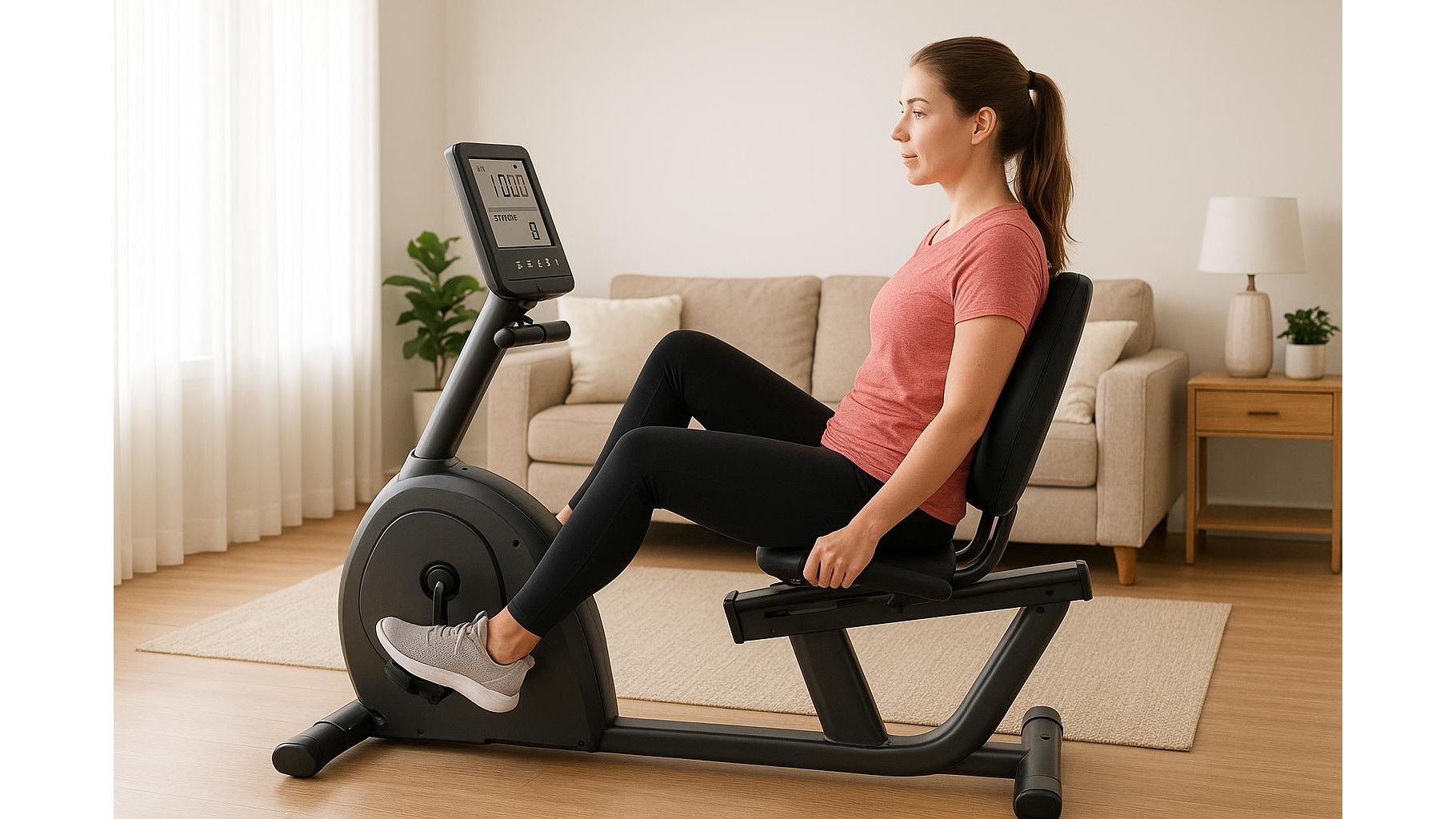 Recumbent bike intervals at home: a joint-friendly cardio plan for beginners