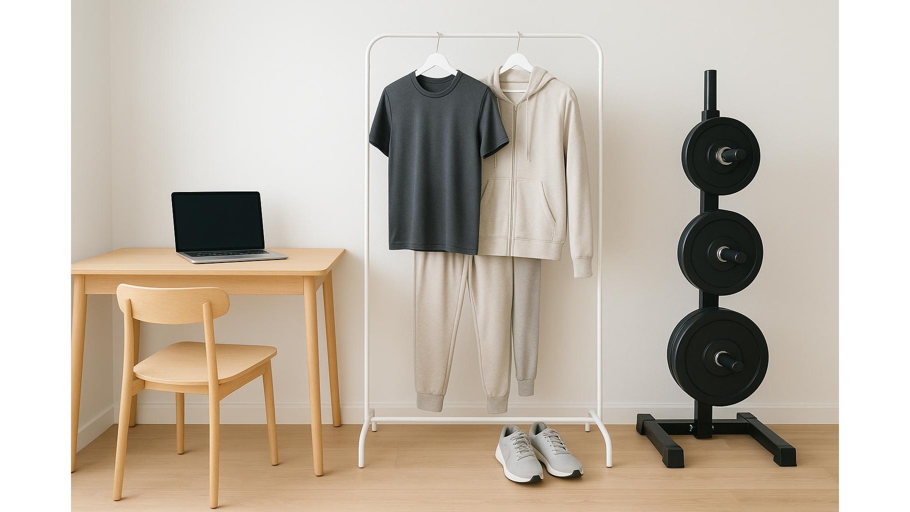 Home gym outfits for quick-change days: build one base layer and two overlays for any workout