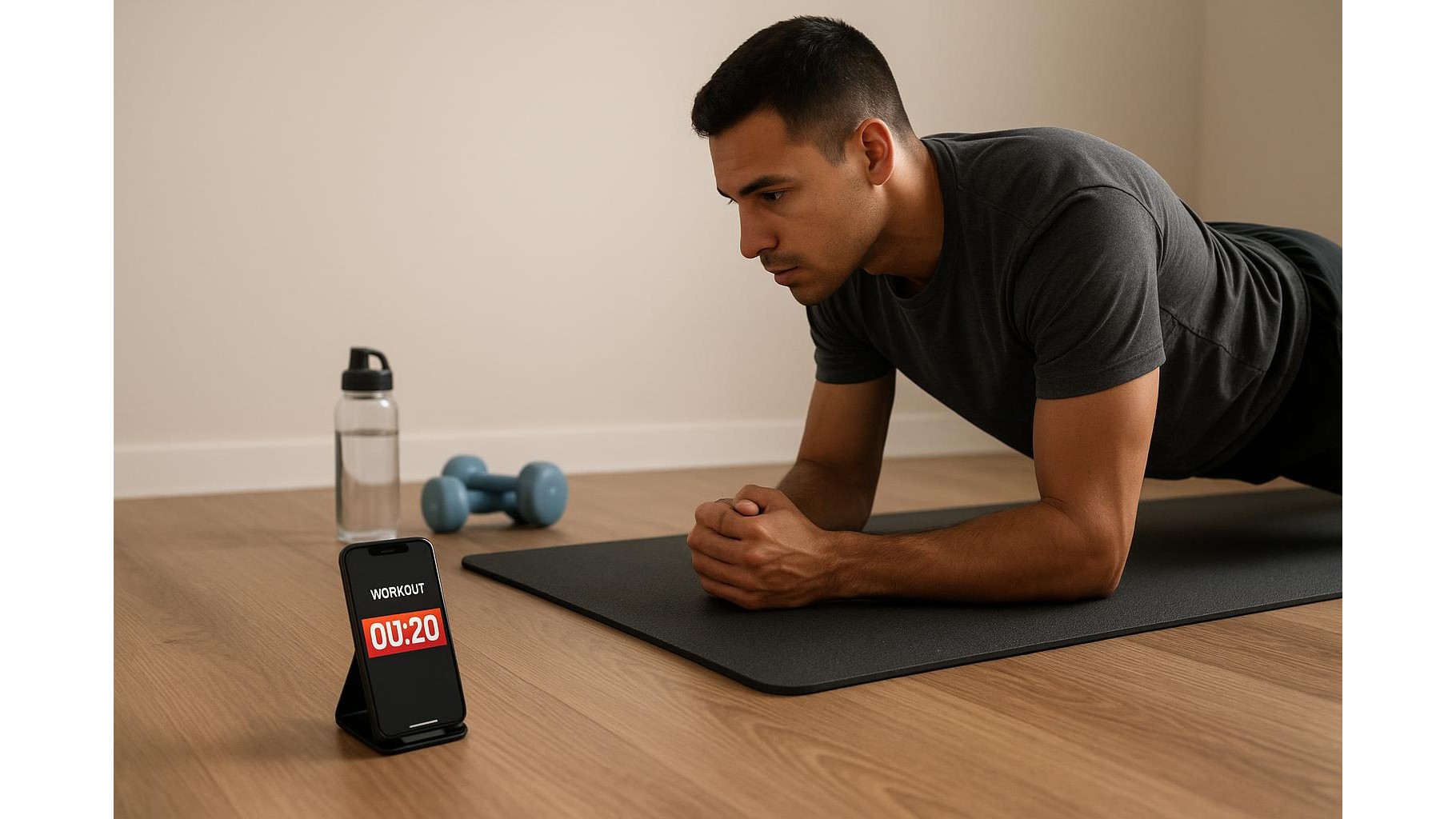 From phone to coach: using free habit and timer apps to build a consistent home workout rhythm