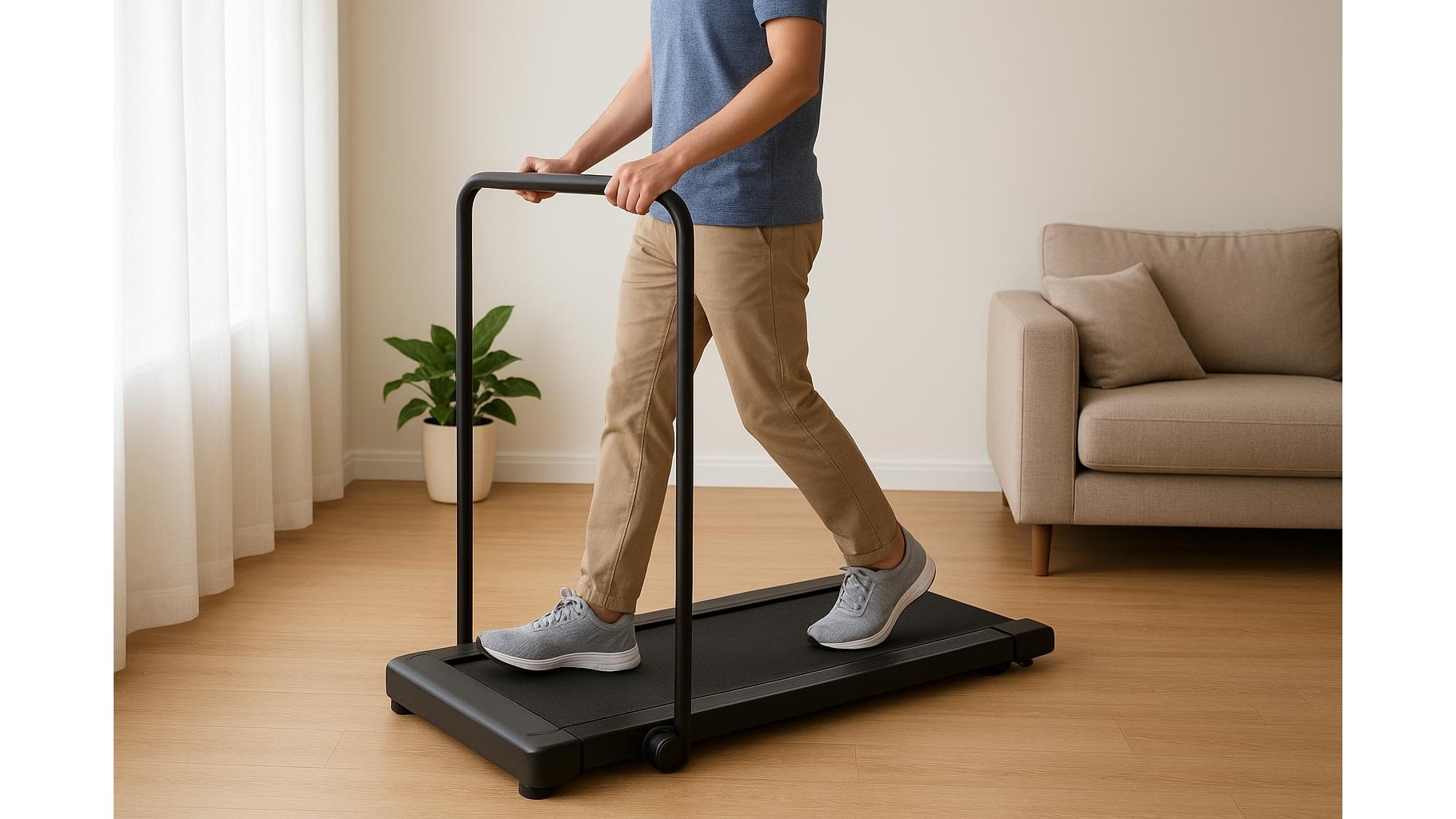 Magnetic walking treadmills for slow, steady home cardio you can do every day