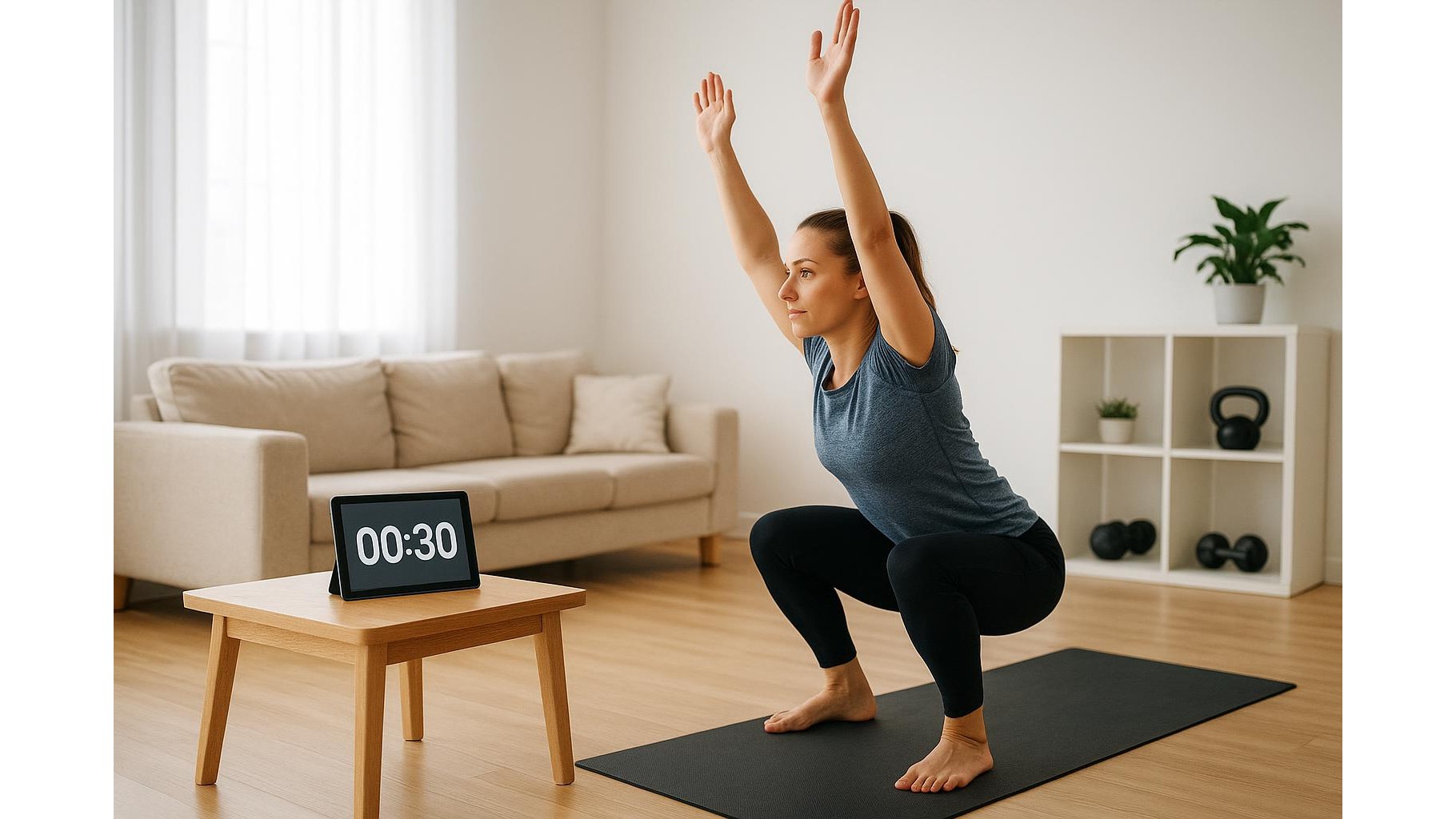 Full body ladder workout at home for mobility and strength in 20 minutes