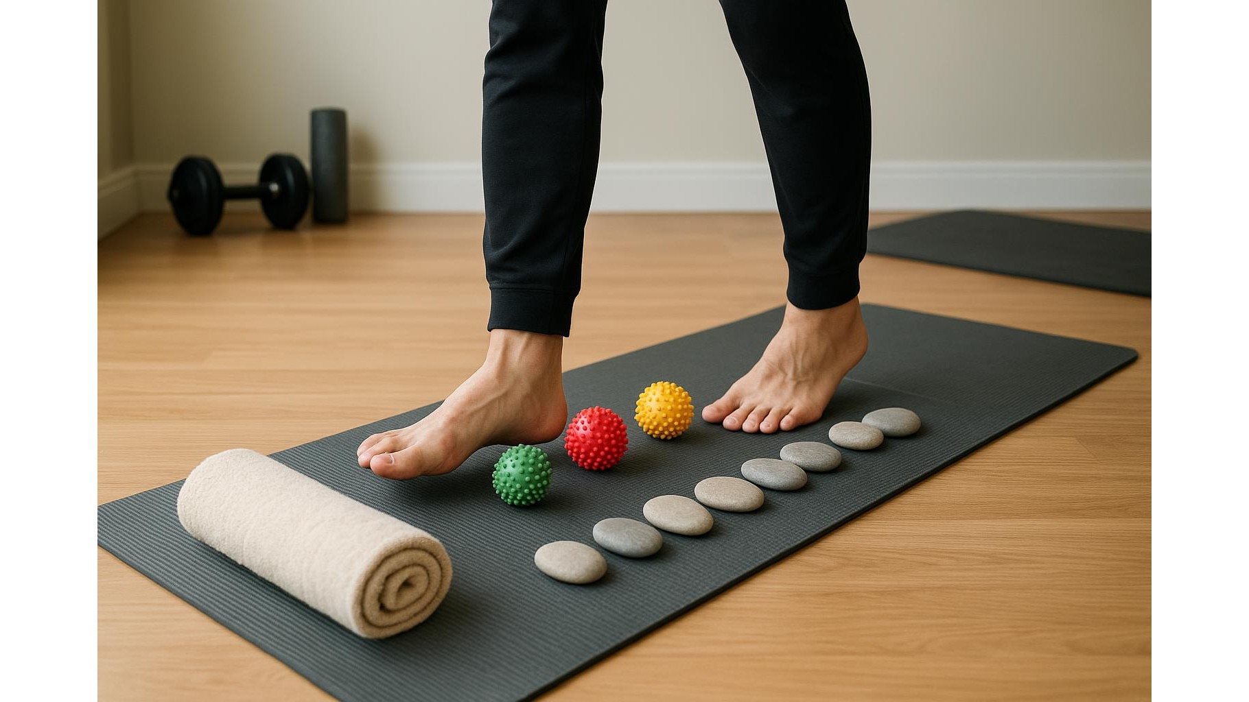 DIY foot and arch relief path at home: build a simple massage walkway for tired feet
