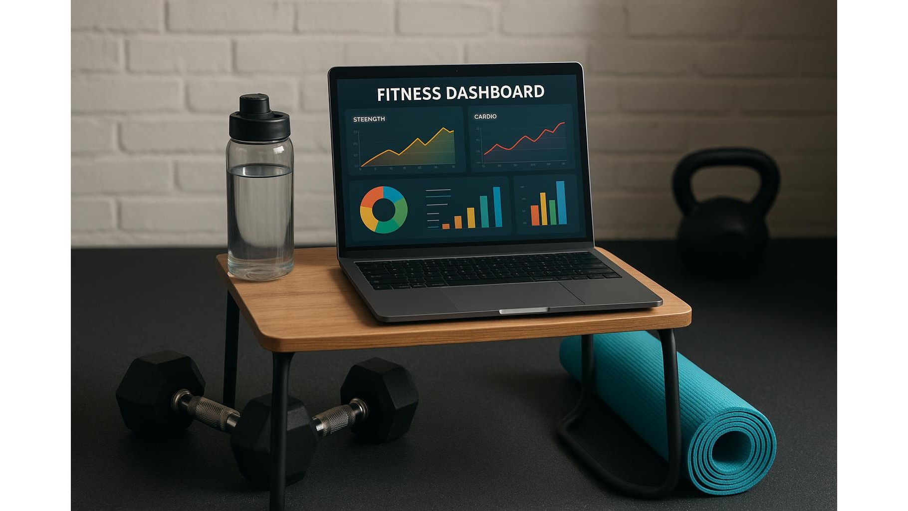 Using basic spreadsheet dashboards to track strength, cardio and recovery in your home gym