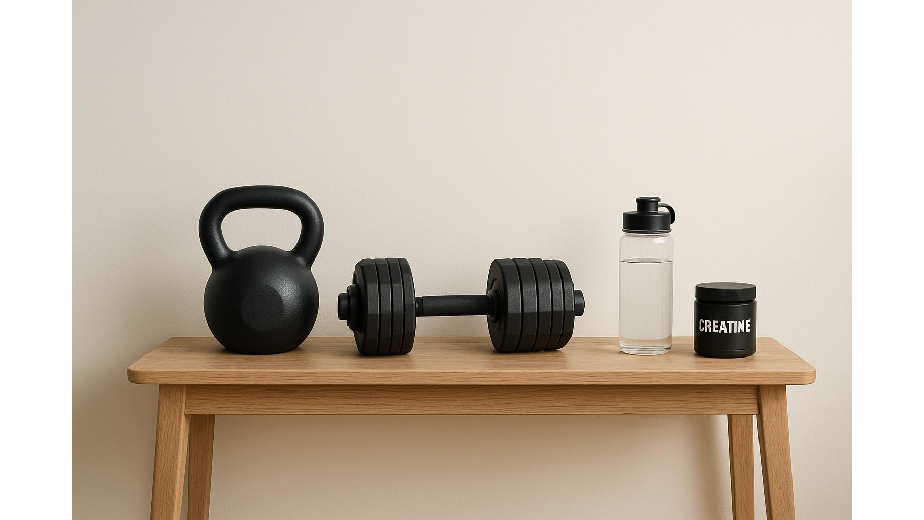 Electrolyte-free creatine days: how to simplify your supplement plan when you barely sweat at home