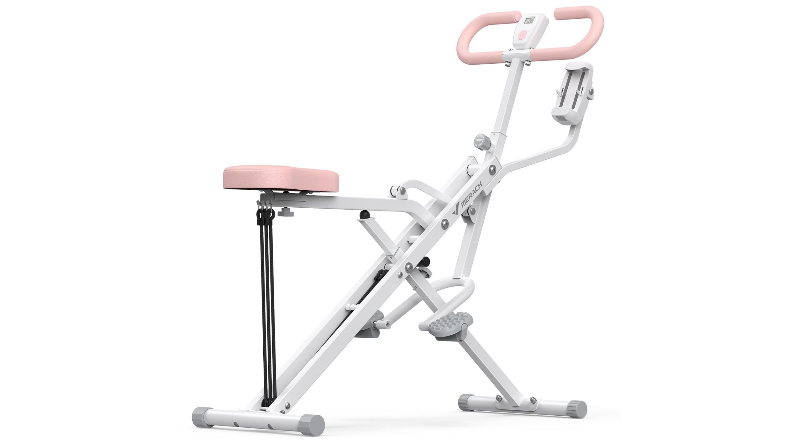 MERACH 2 in 1 squat rowing machine, la stazione compatta per gambe e core in un unico attrezzo