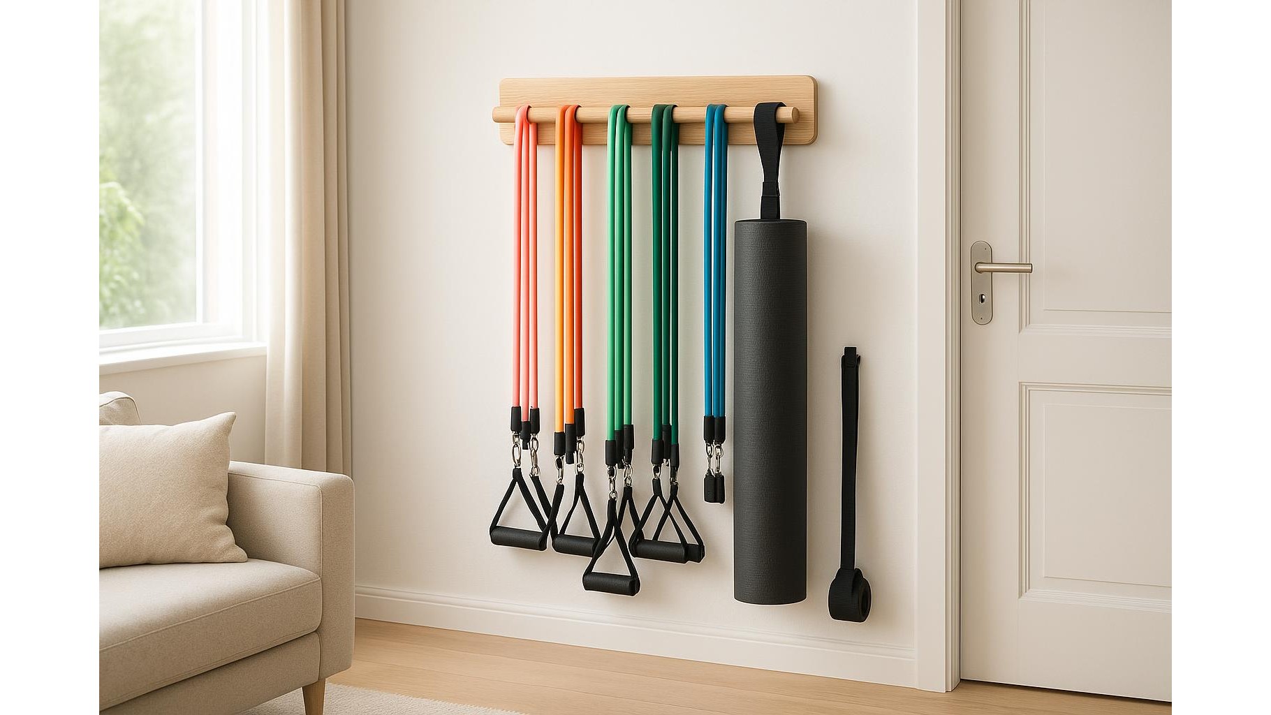 Color-coded resistance band sets for home gyms: how to build a progressive system from beginner to advanced