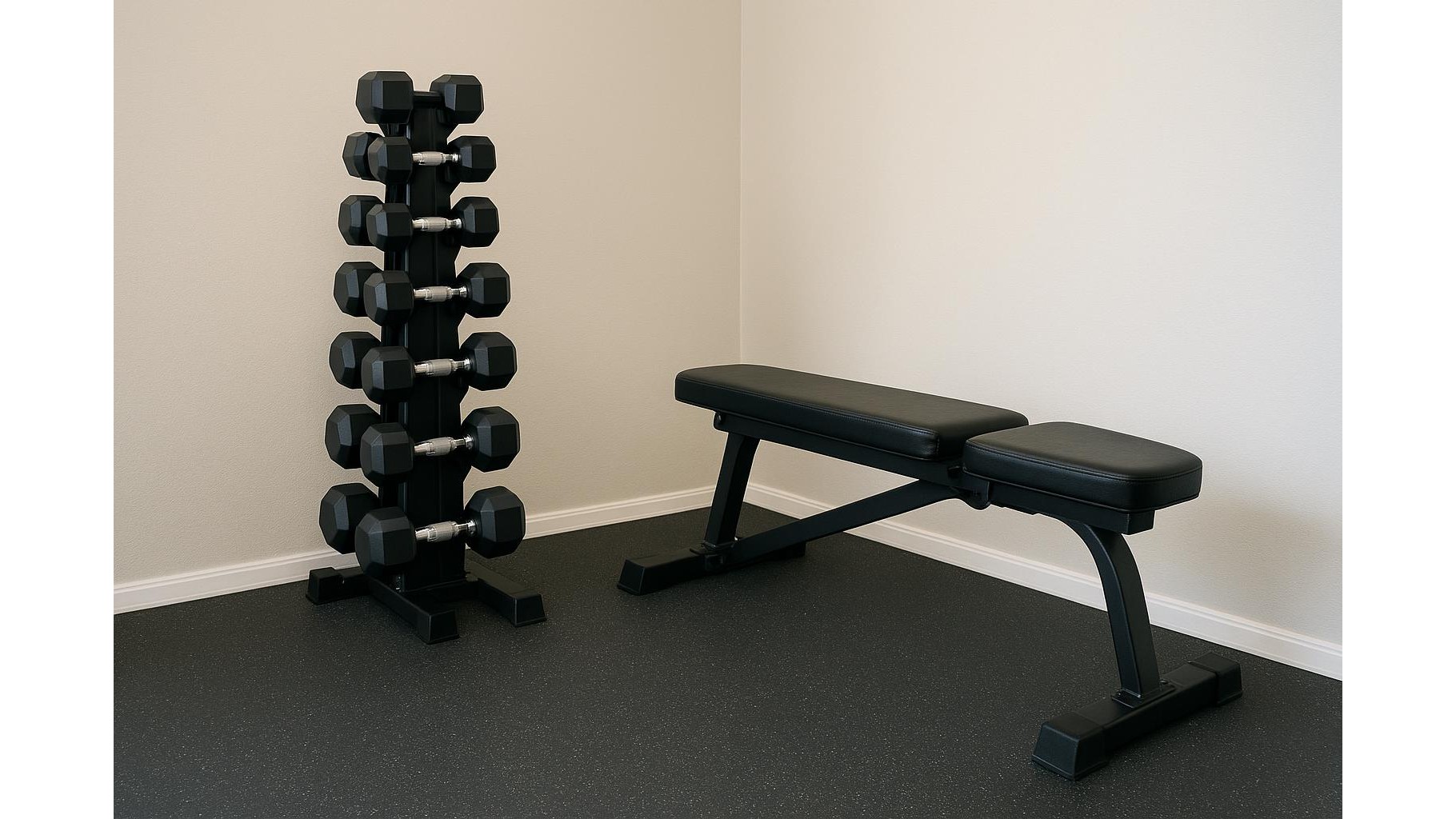 How to choose a compact dumbbell storage solution that keeps your home gym floor clear