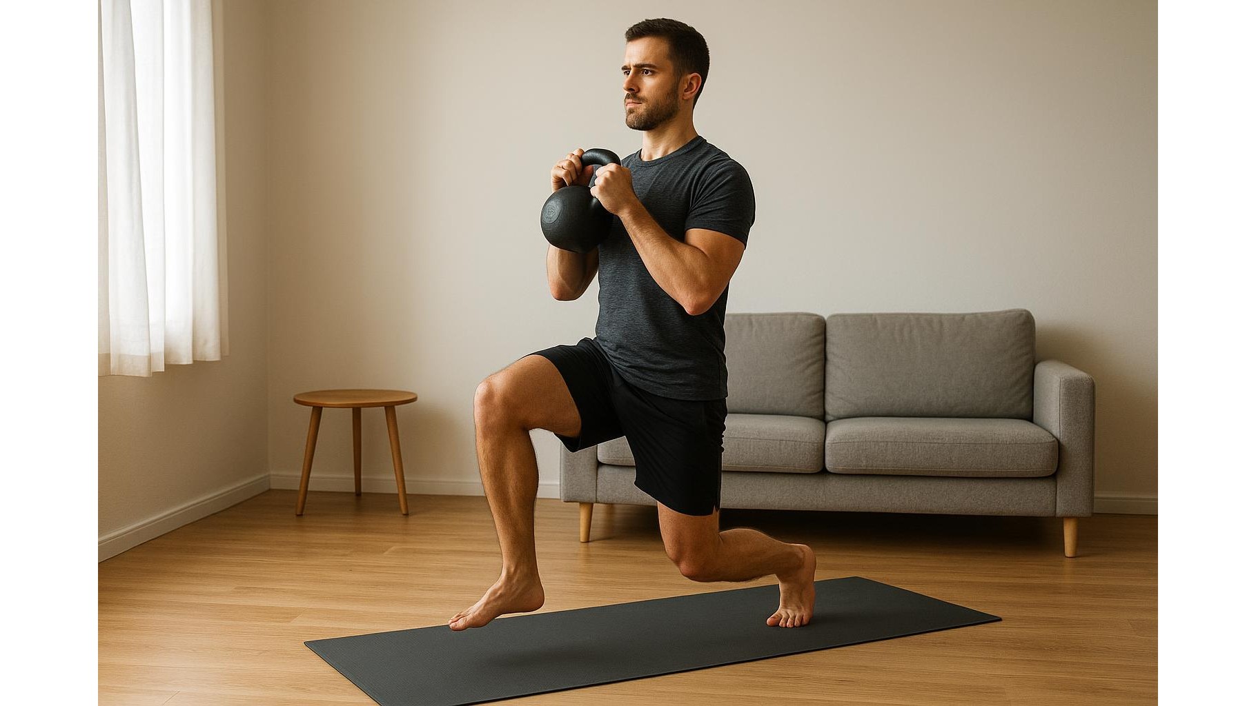20-minute kettlebell core finisher for home workouts