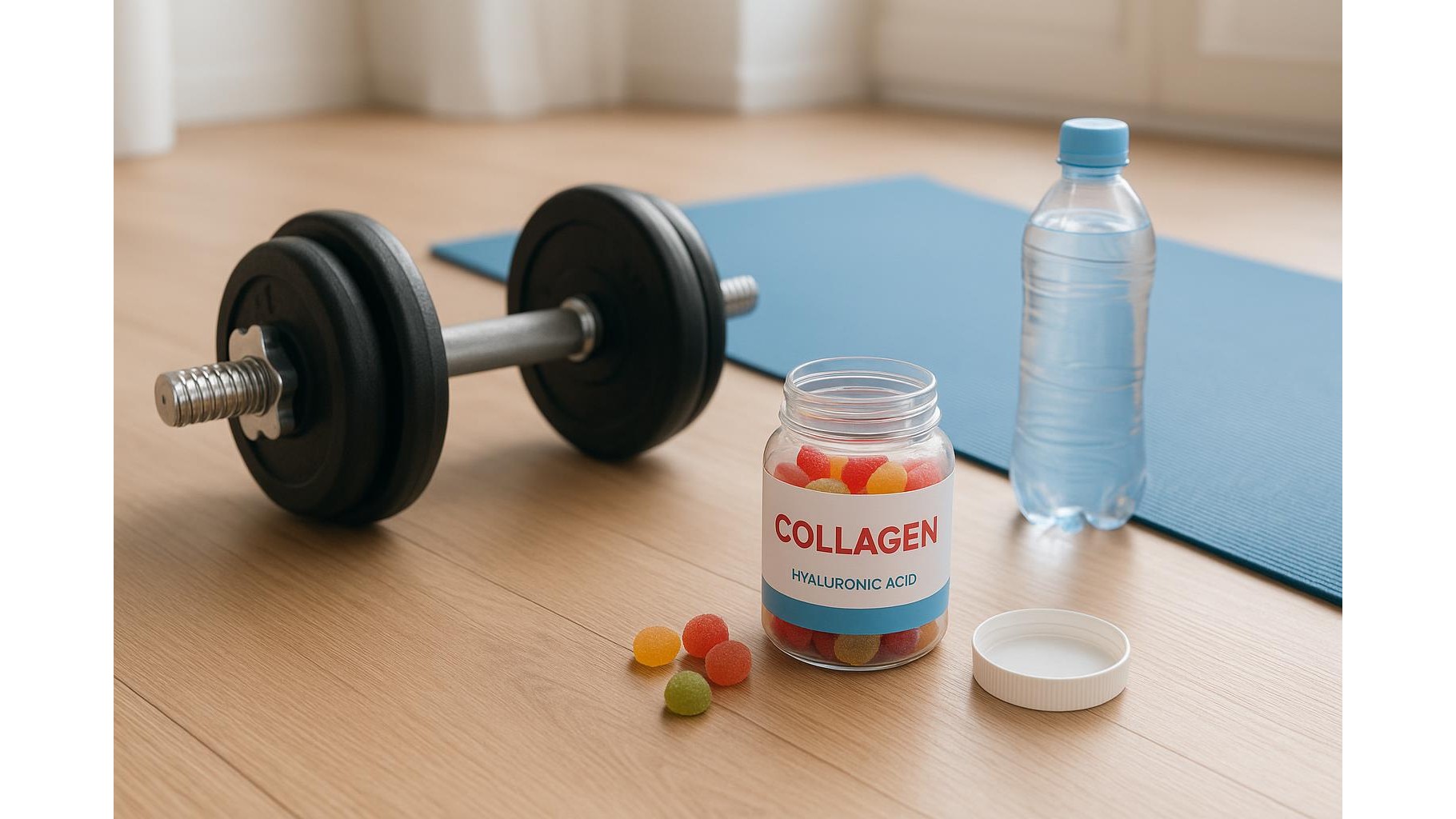 Collagen and hyaluronic acid gummies for home athletes: do “beauty plus joints” supplements make sense?