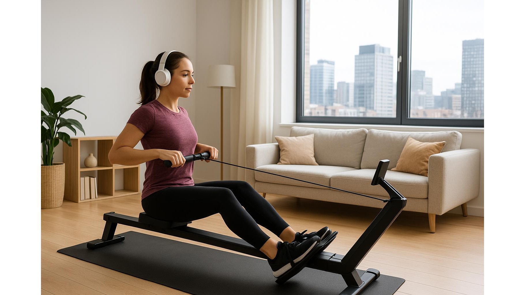 Magnetic rowing machines without fans: the quietest choice for apartment cardio
