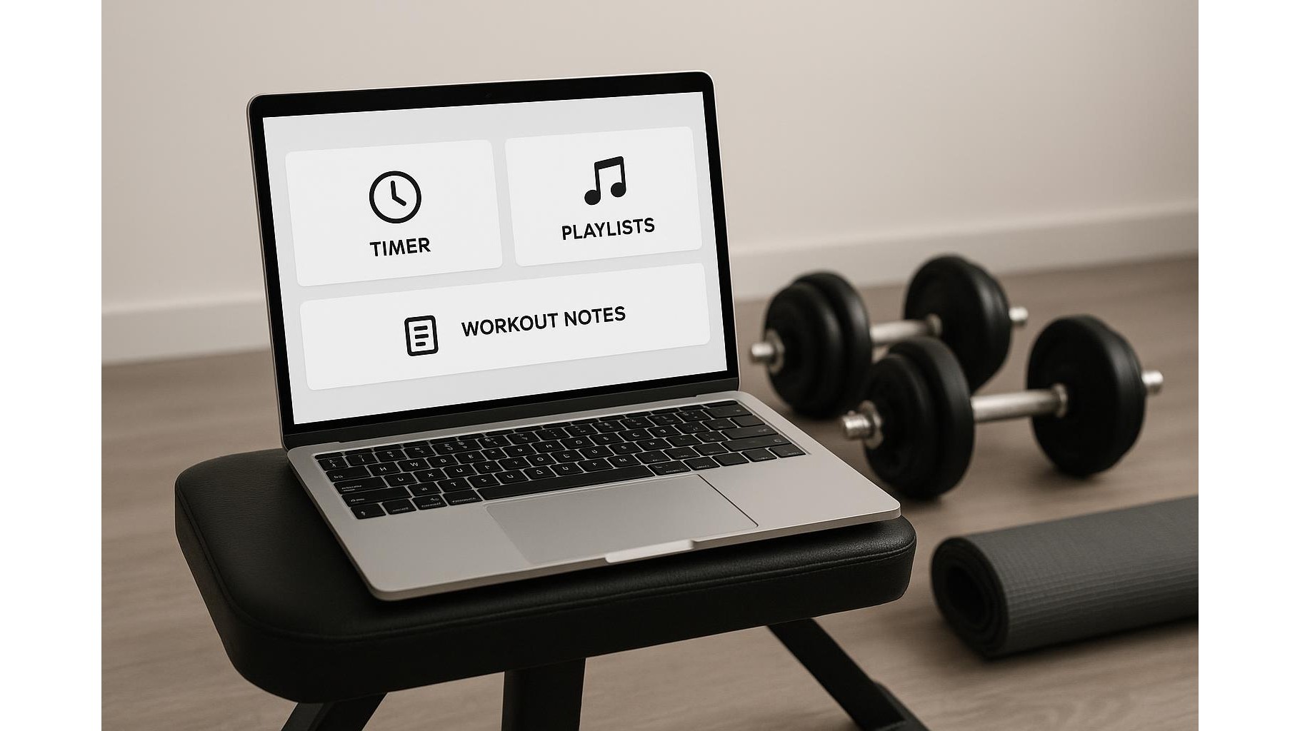 Minimalist workout dashboards: turn your old browser home page into a home gym command center
