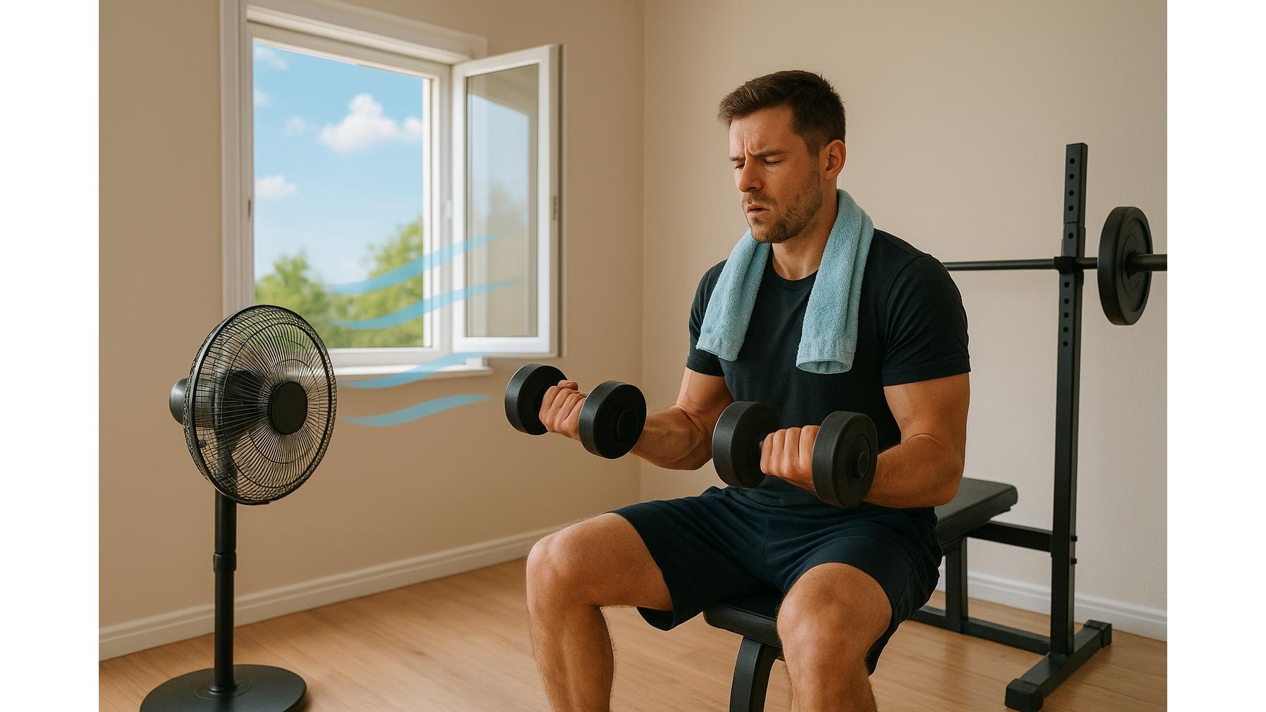 Cooling strategies for small home gyms: fans, cold cloths and smart breaks that really help