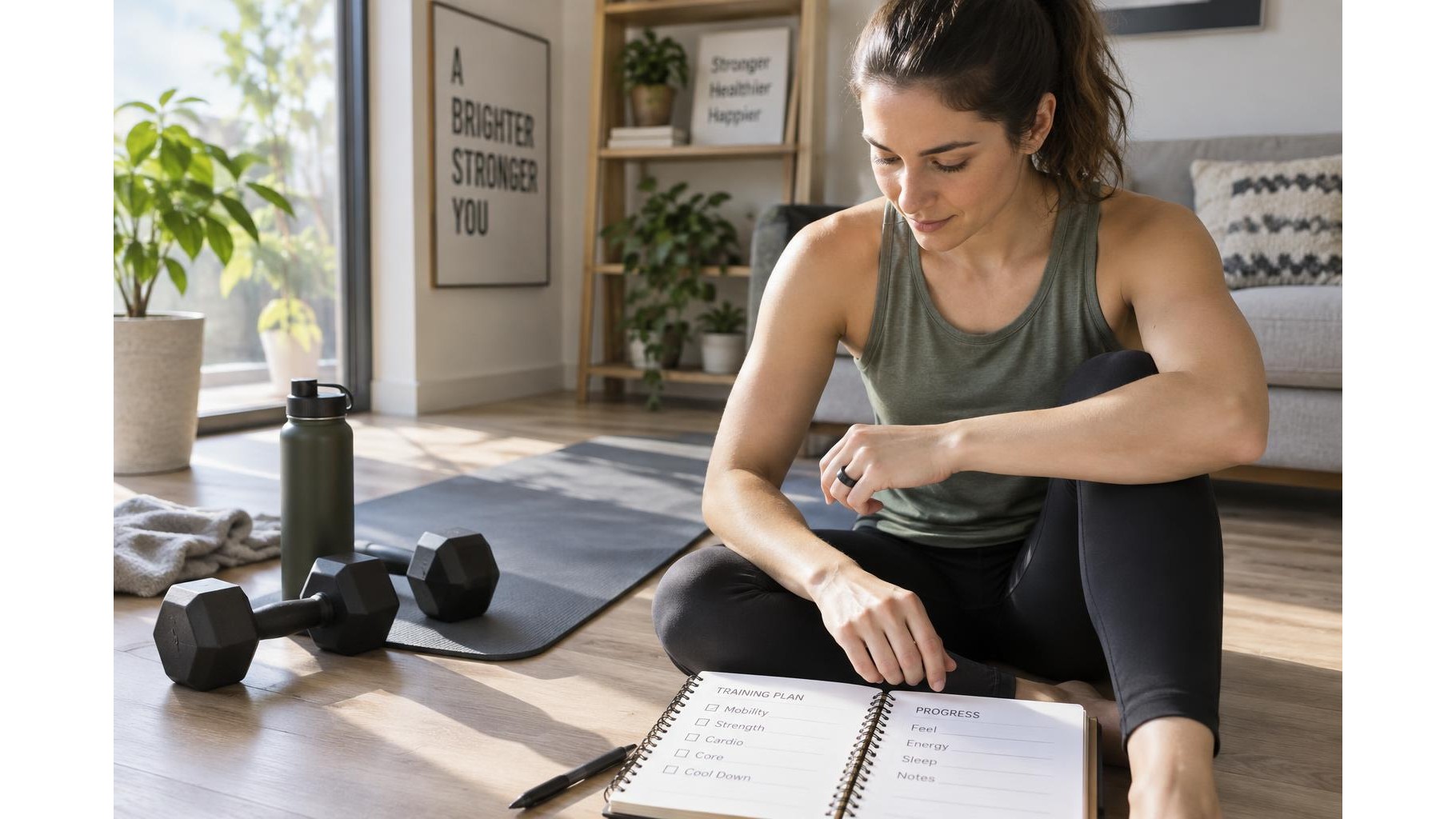 How to use a smart ring to review your home-training readiness without overreacting to daily scores