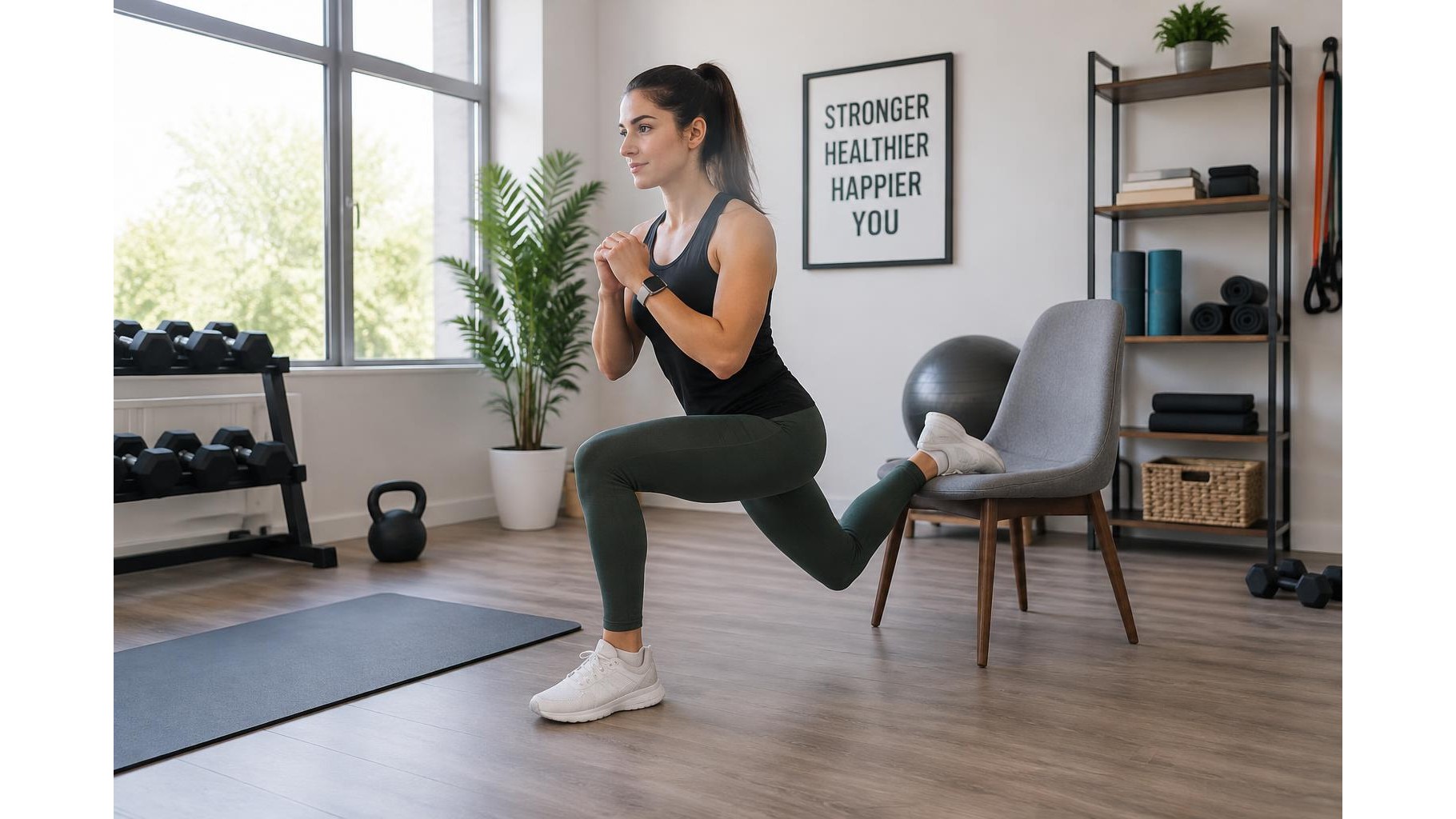 30-minute home workout for stronger hips and better single-leg control