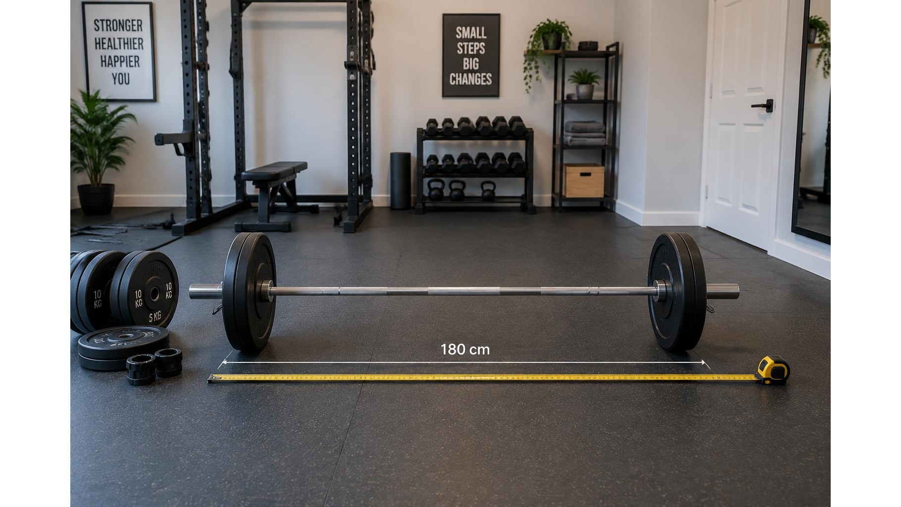How to choose a compact barbell for home strength training