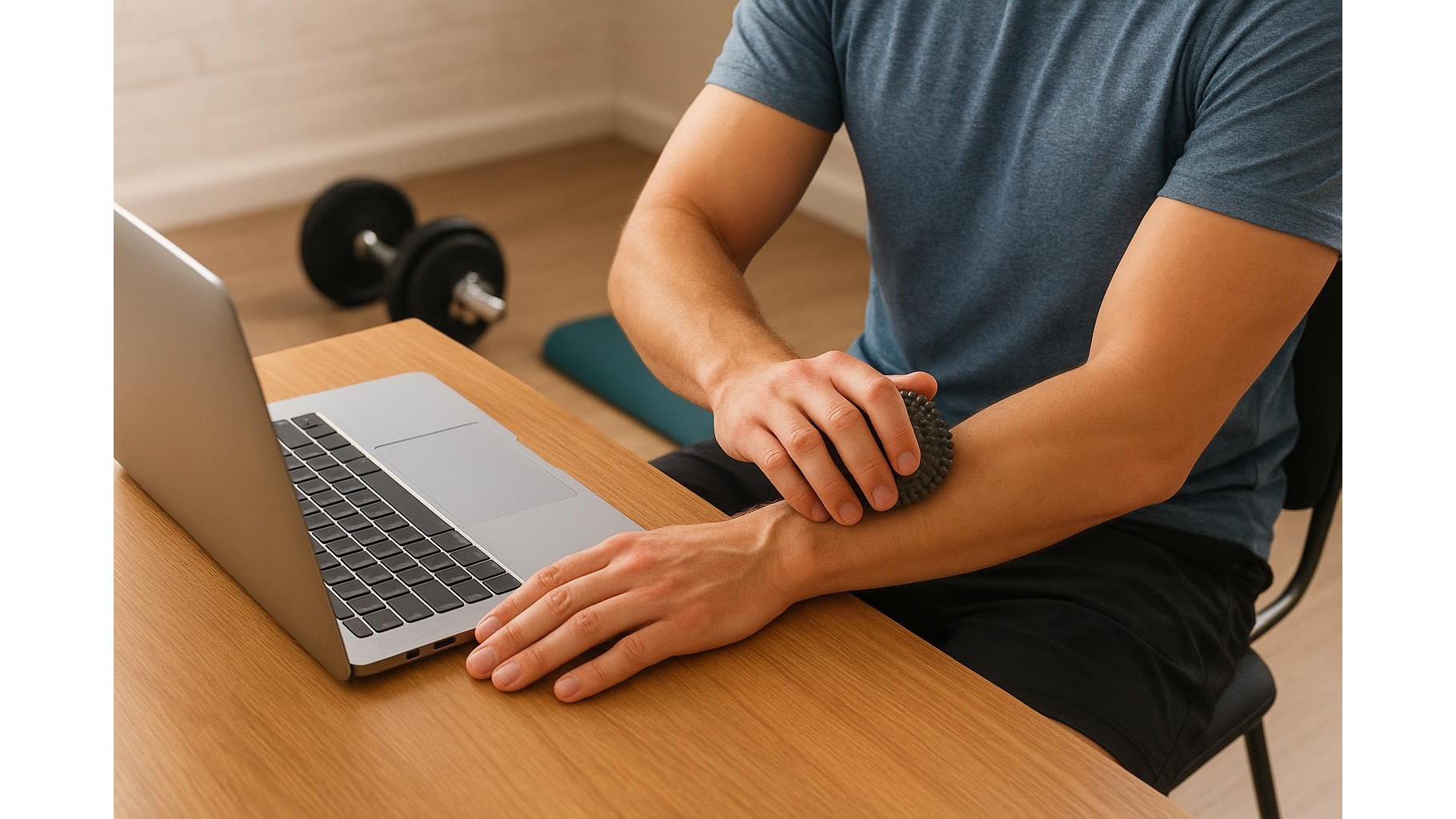 Wrist and elbow relief after long office days: a home recovery routine for people who type and lift