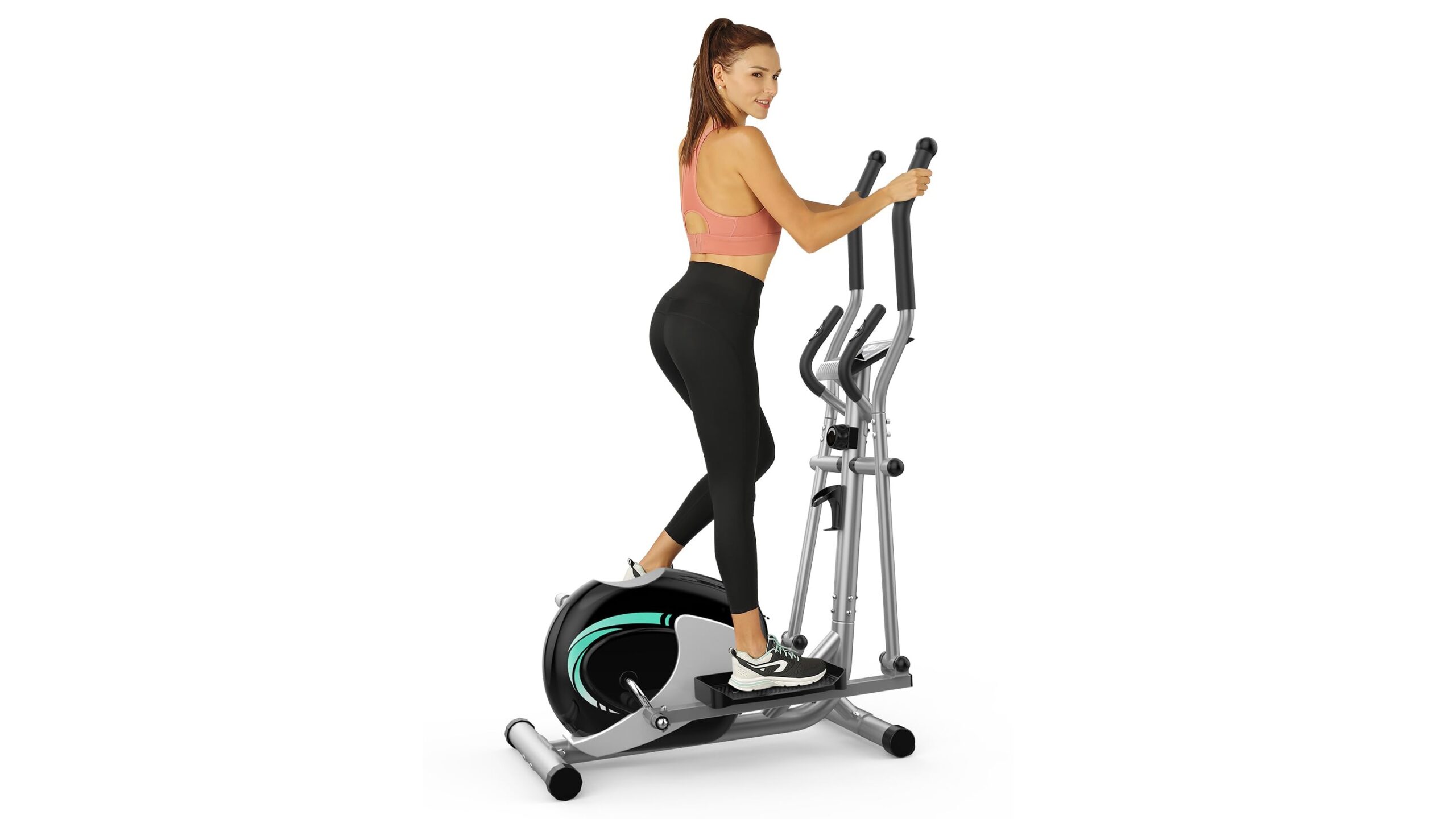 THERUN ultra-quiet elliptical cross trainer: a space-conscious cardio option for home