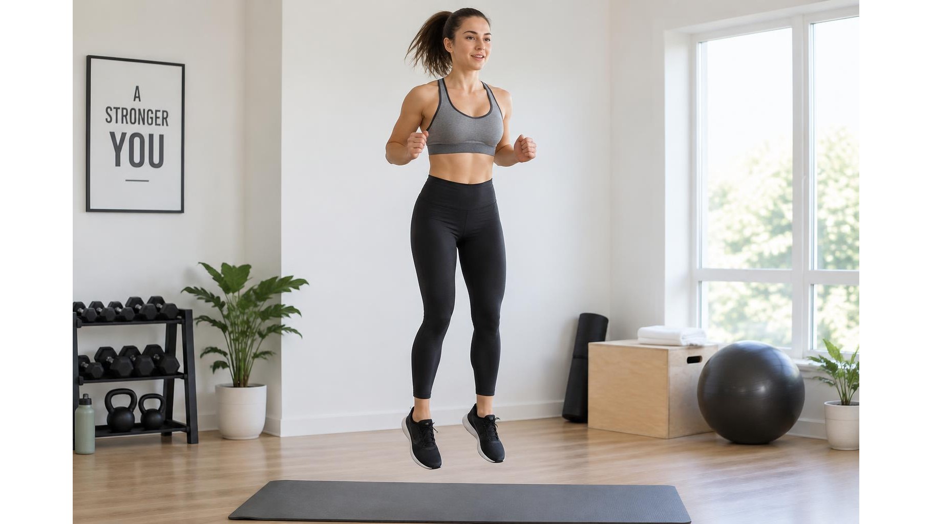 How to choose a supportive sports bra for high-impact home workouts