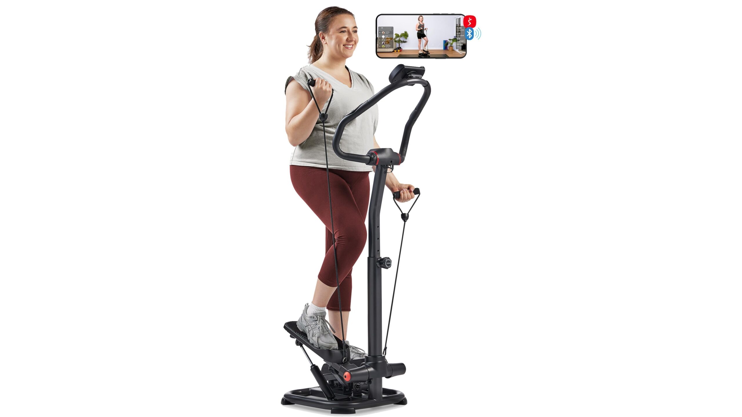 Sunny Health & Fitness Smart Power Stepper, occasione Amazon per un cardio completo in pochissimo spazio
