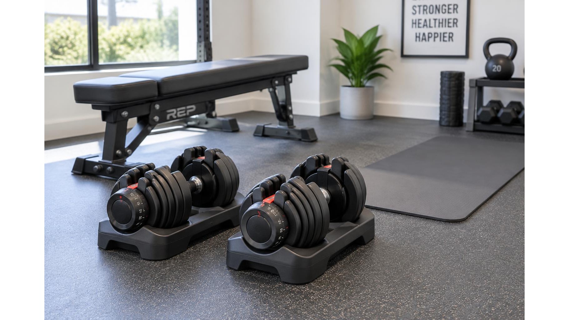 How to choose a compact adjustable dumbbell set for progressive home strength training