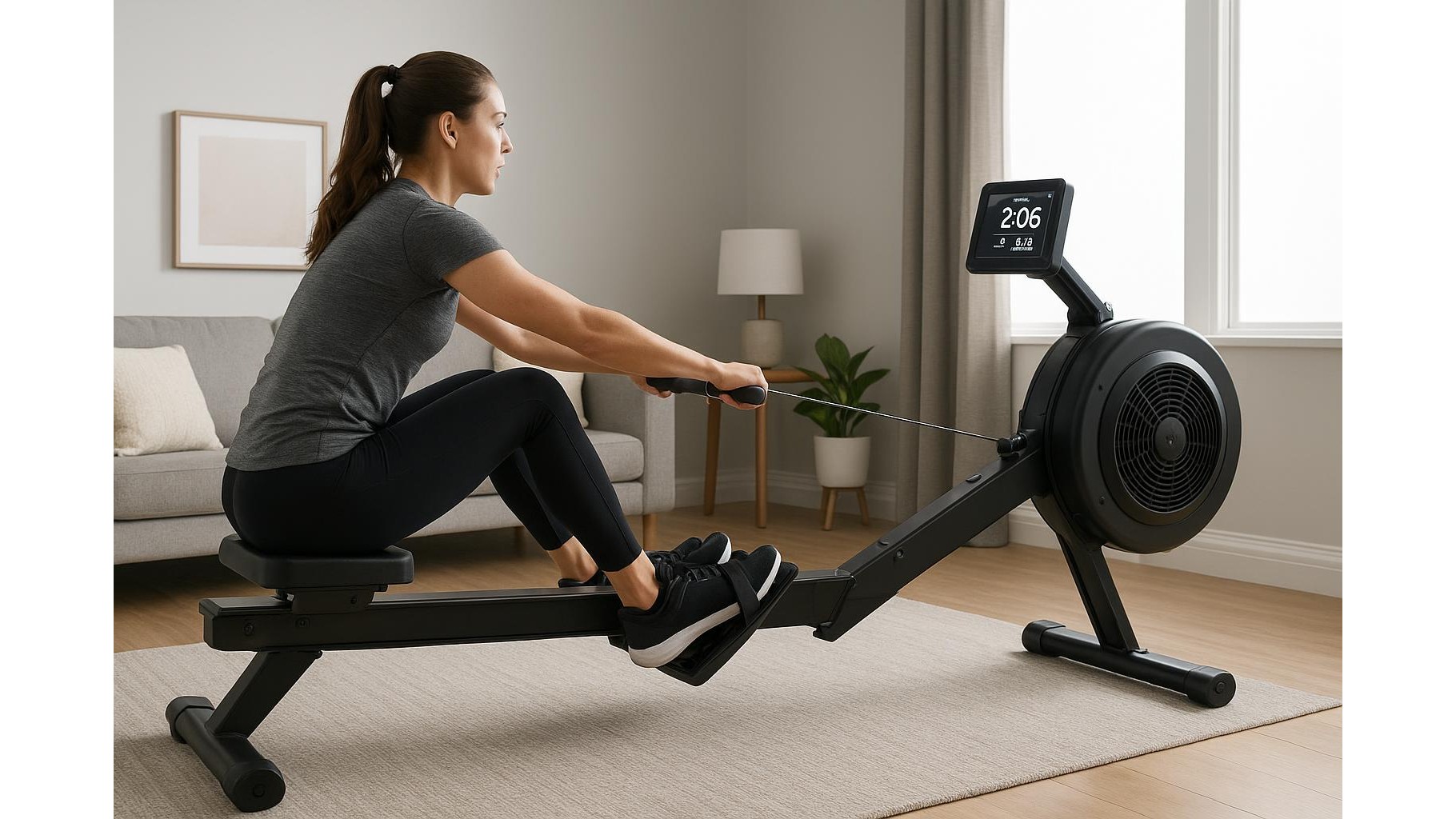 Compact air rowers for home sprints: how to choose a powerful machine without wasting space