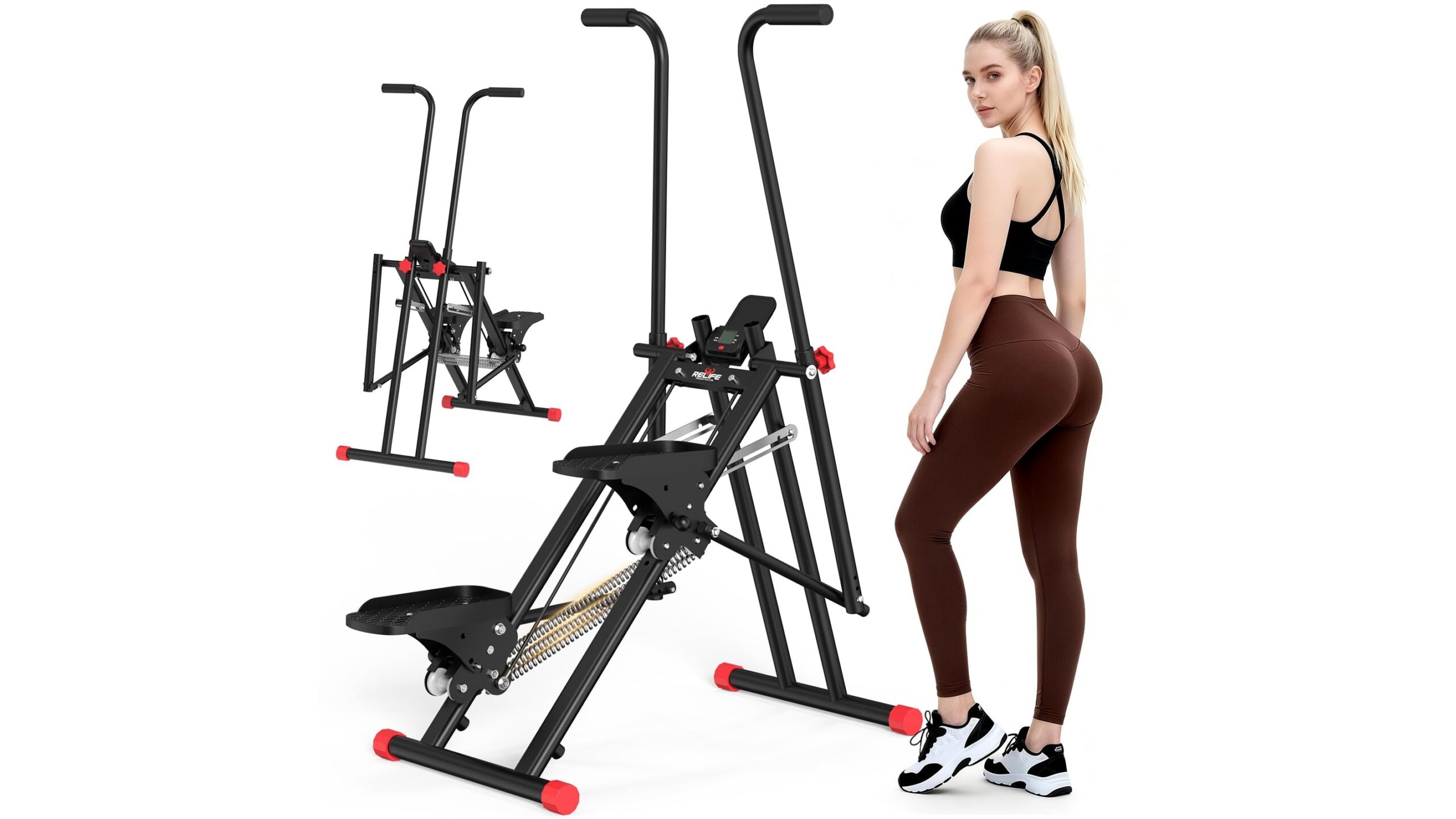 RELIFE REBUILD YOUR LIFE folding stair stepper: a space-conscious home cardio option