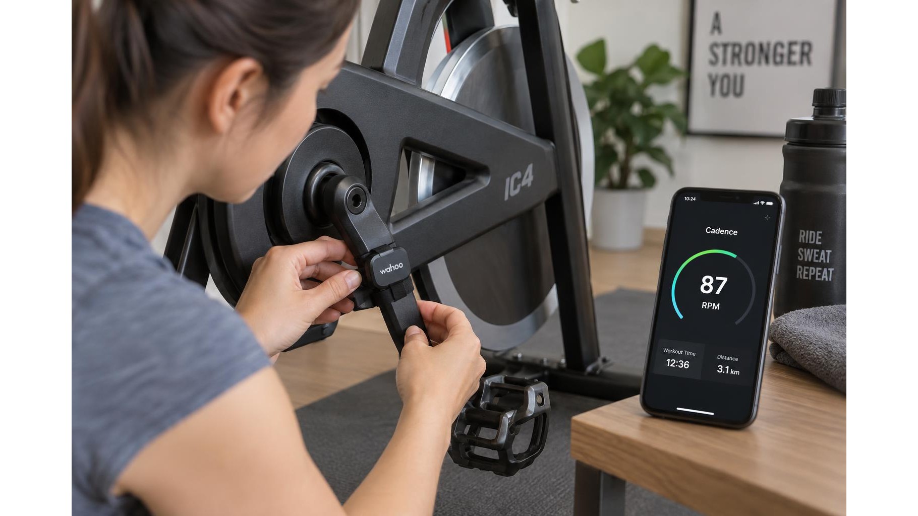 How to use a Bluetooth cadence sensor to make indoor cycling data more useful