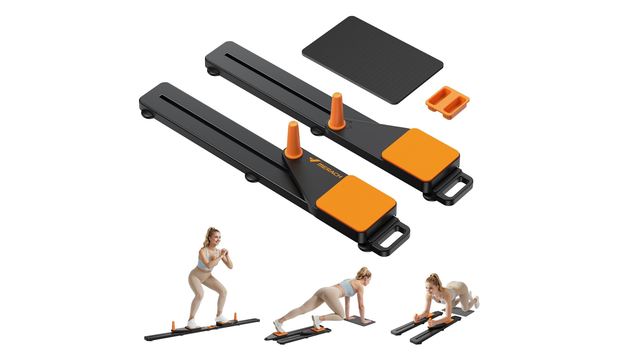 MERACH foldable Pilates reformer on Amazon: a home option for guided movement