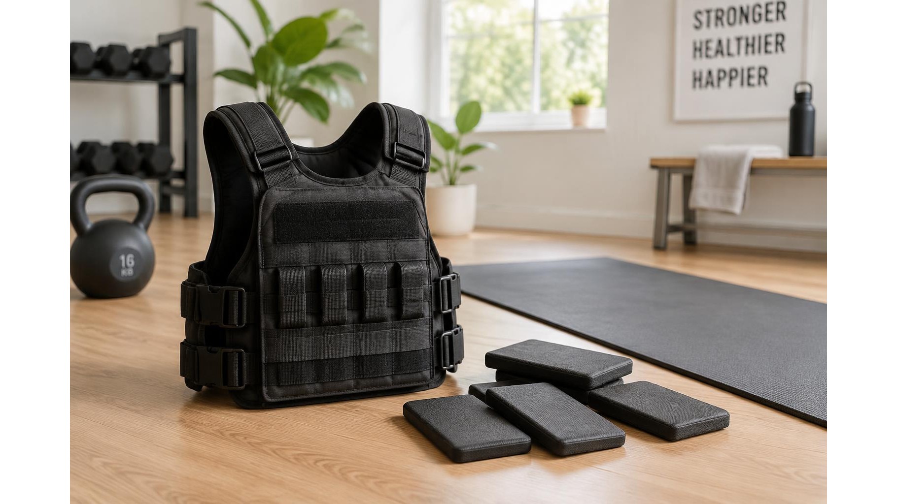 How to choose a compact adjustable weight vest for progressive home training