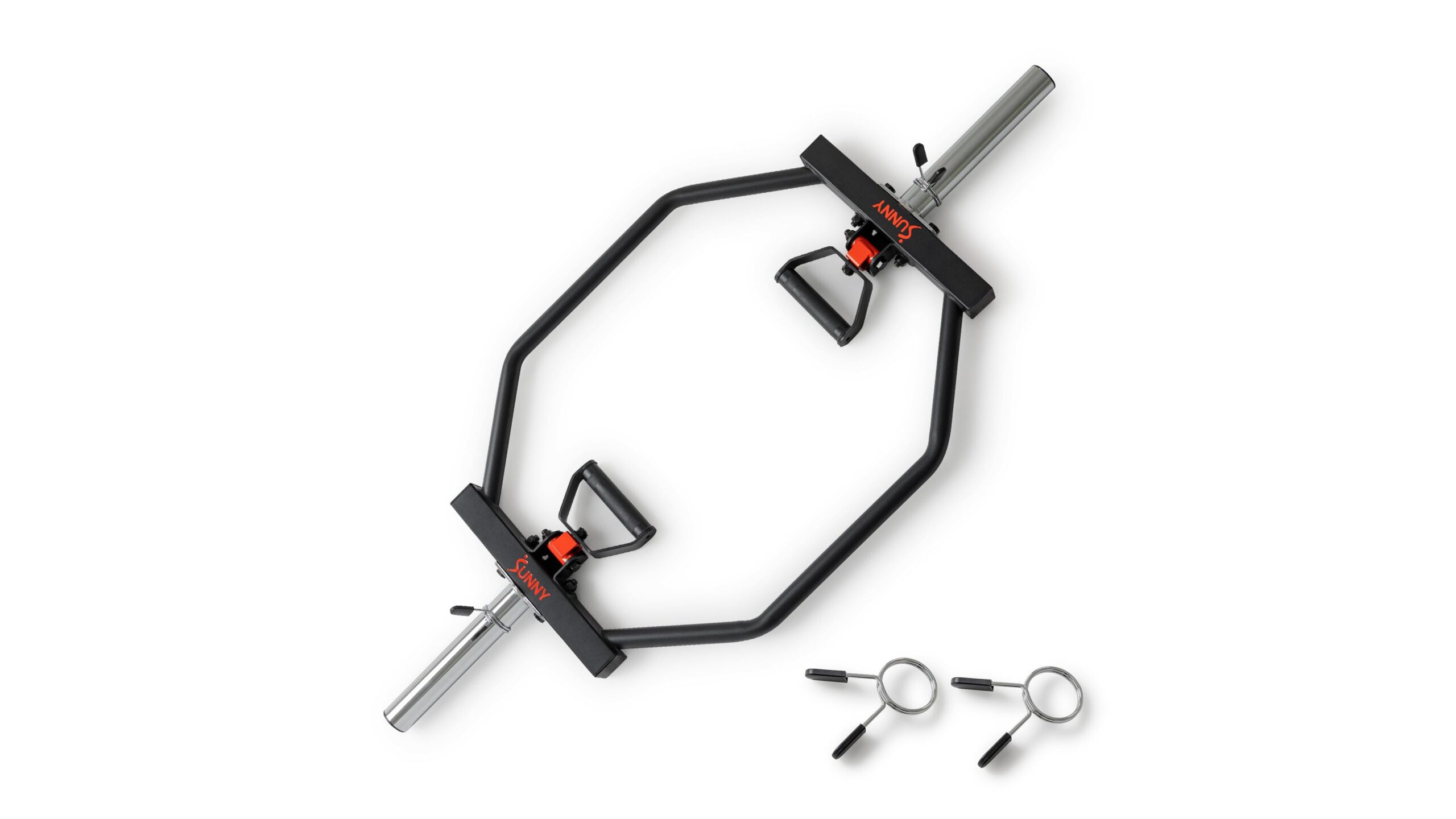 Sunny Health & Fitness Olympic hex trap bar, heavy home deadlifts and shrugs at a sharp Amazon price