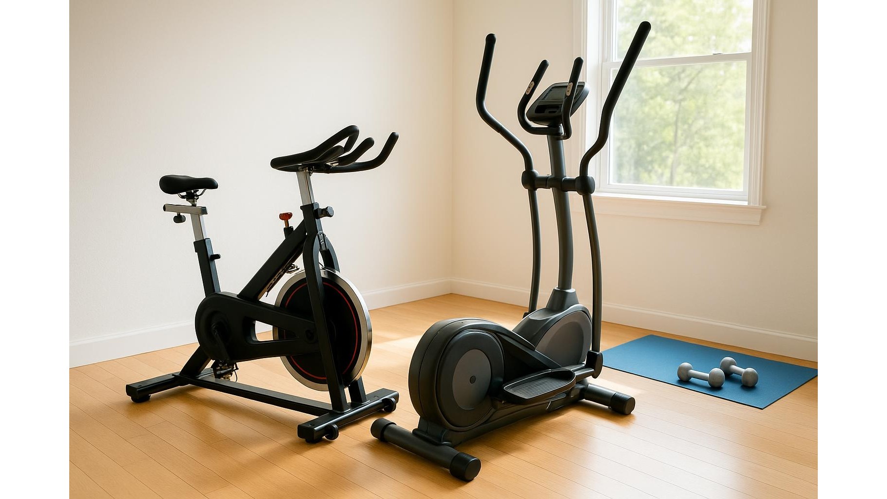Elliptical vs spin bike at home: which cardio machine really fits your goals?