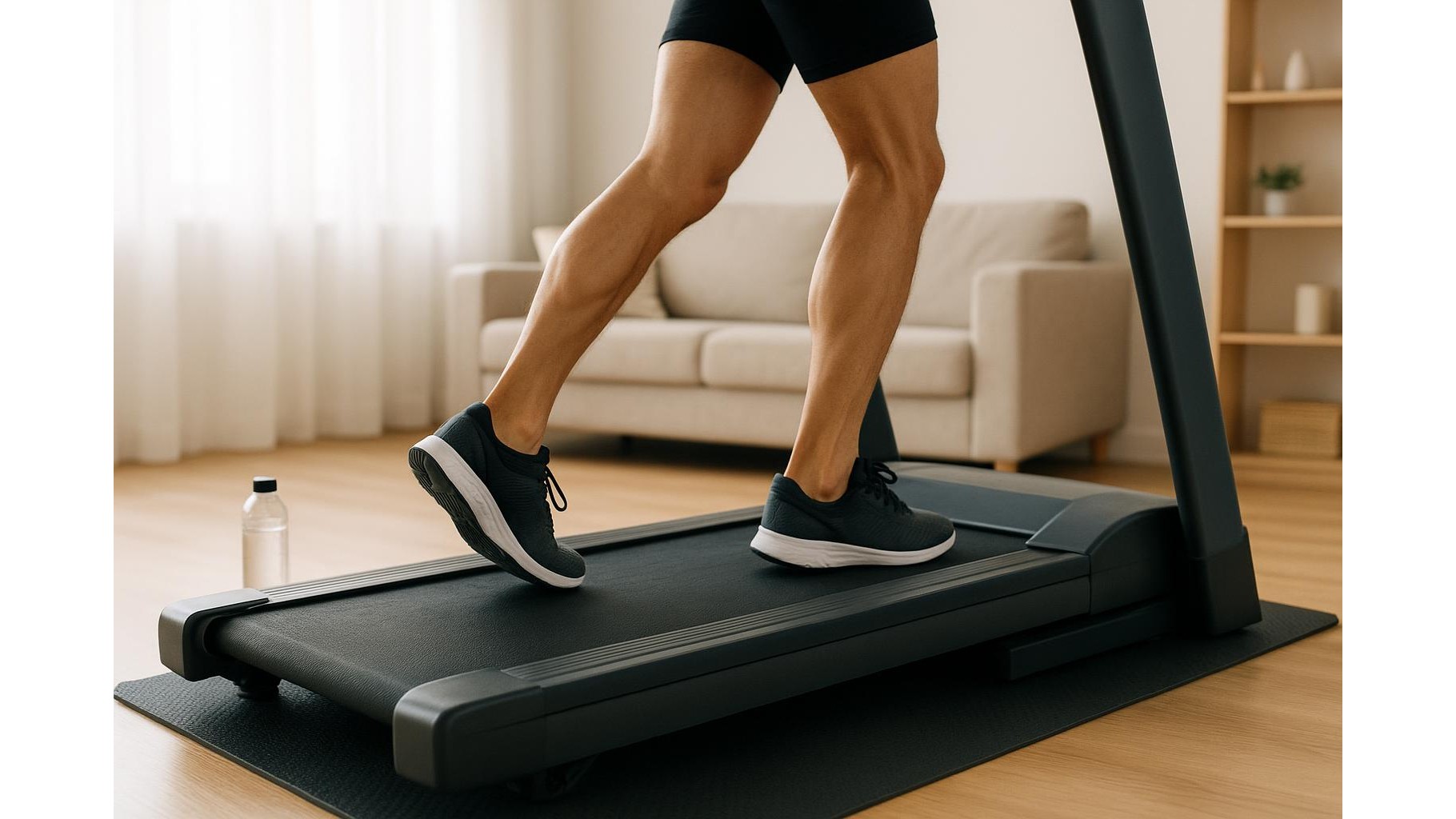 At-home shin splint care for new runners who train on treadmills